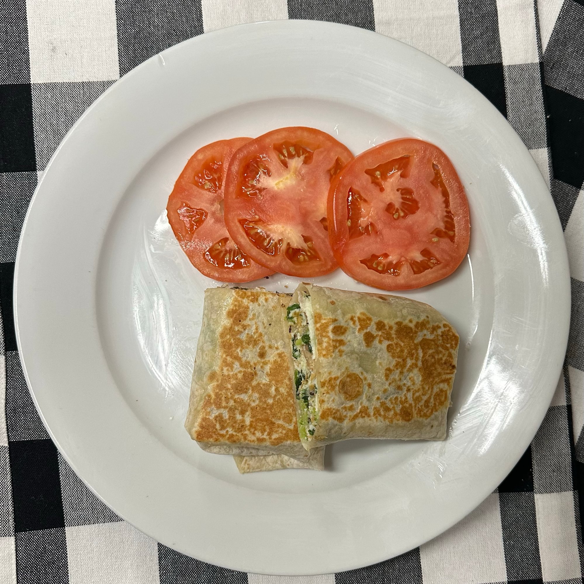 3 Eggs Health Breakfast Burrito