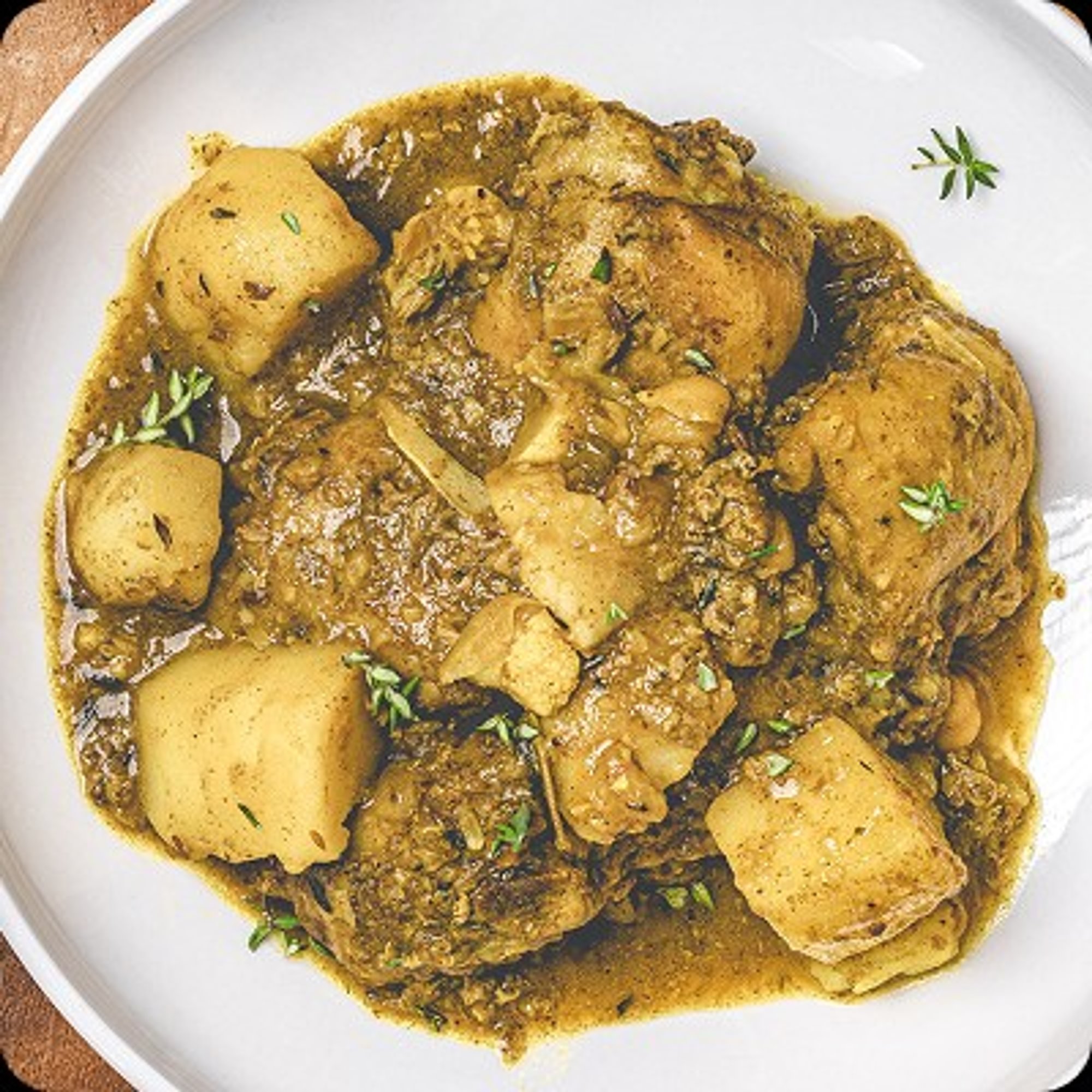Curry Chicken a La Carte