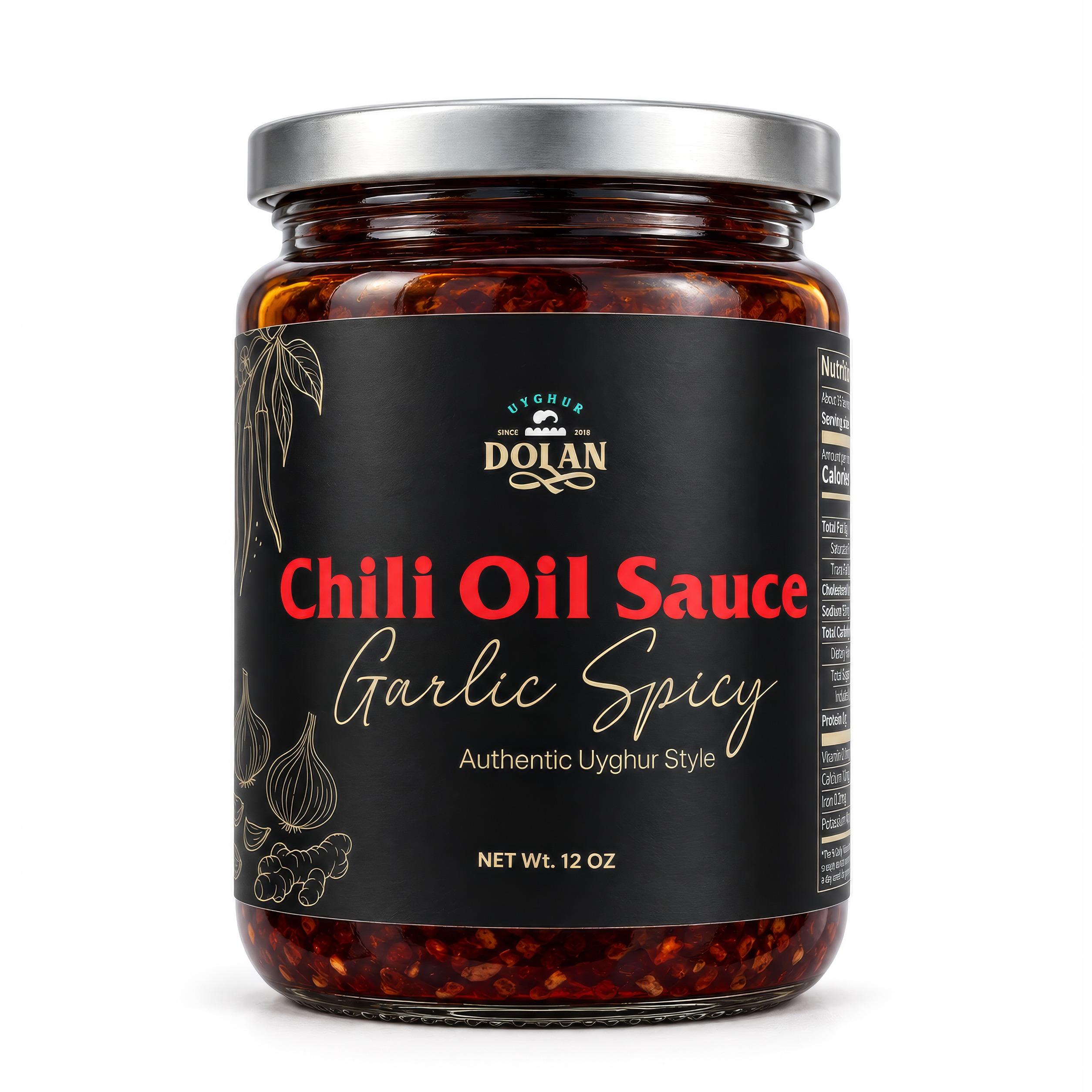 Chili Oil Sauce - Garlic Spicy