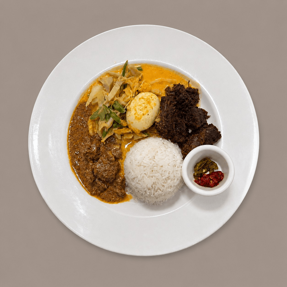 D1C - Nasi Padang : Two Beef Dishes