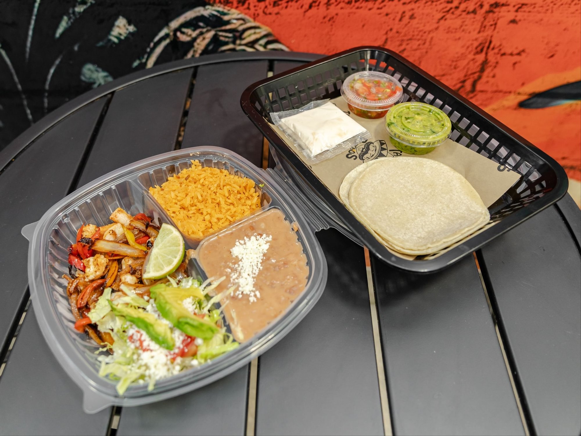 Shrimp Fajita Plate