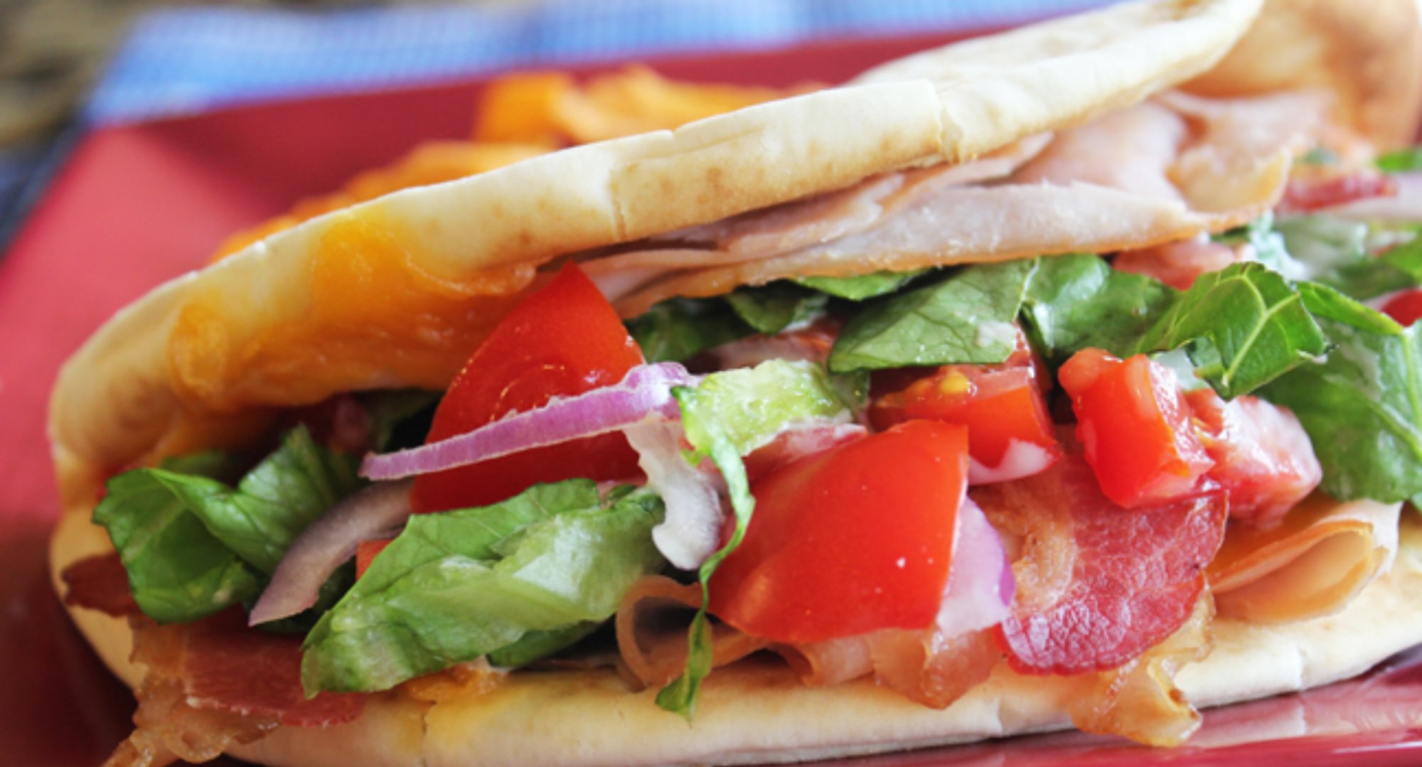 Turkey BLT Pita