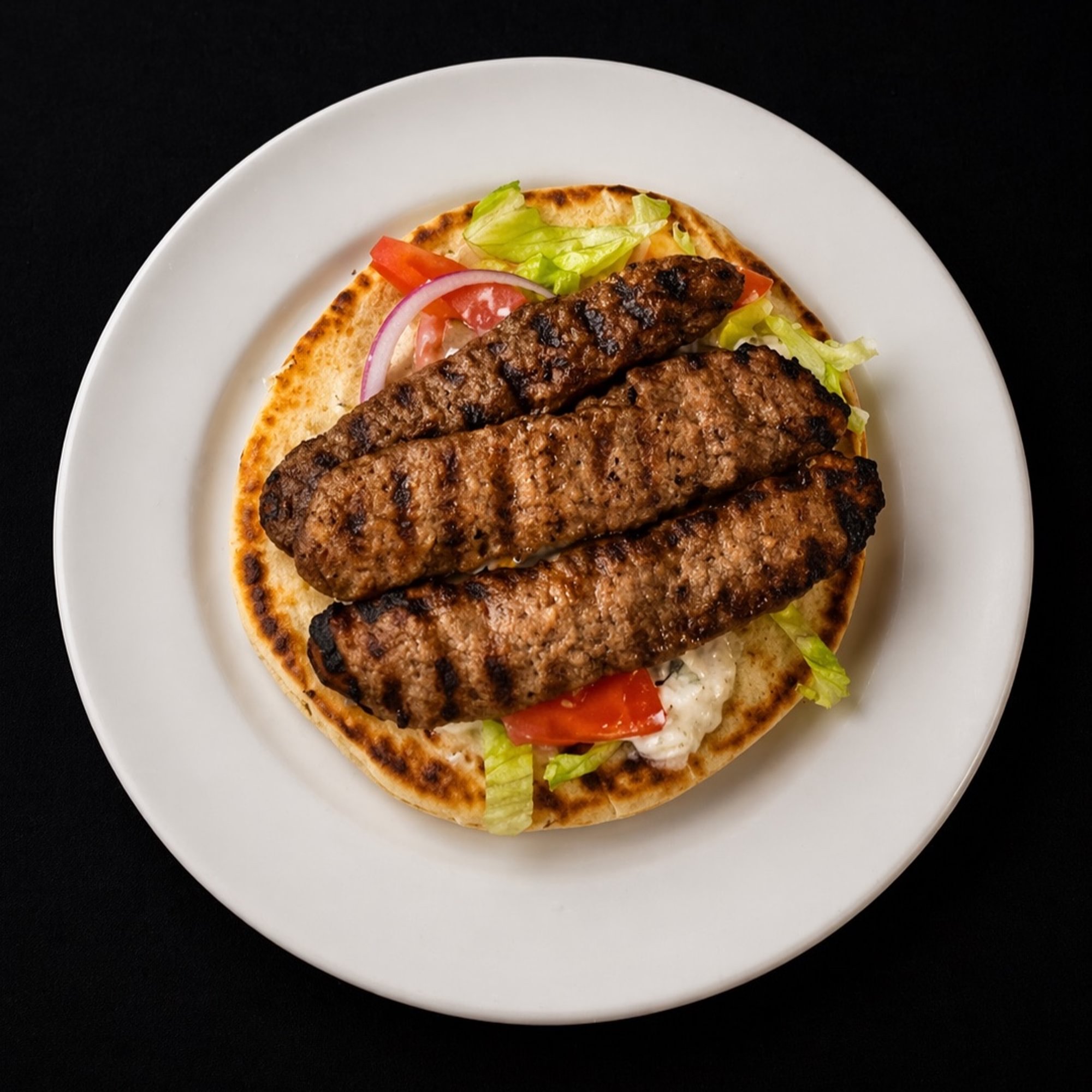 Gyro on Pita Sandwich