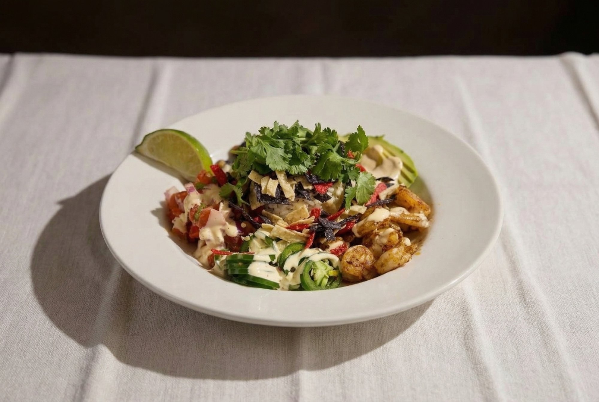 Shrimp Fajita Bowl