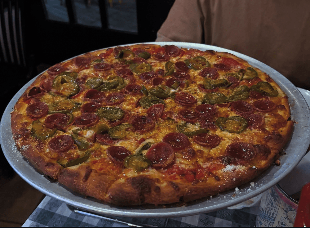 Tavern Hot Jawn Pizza