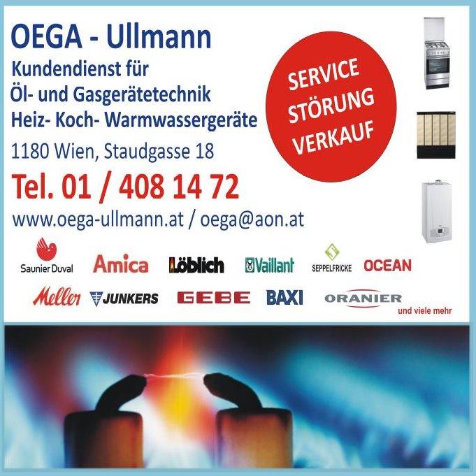Logo von OEGA Ullmann Andreas Heiz-Koch-Warmwassertechnik f. Öl- und Gasgeräte