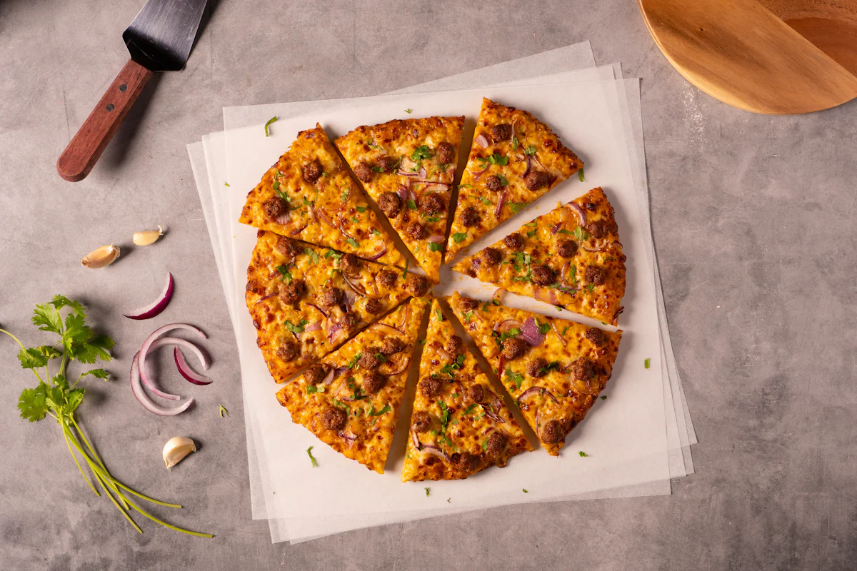 Lamb Kabob Pizza (Halal)