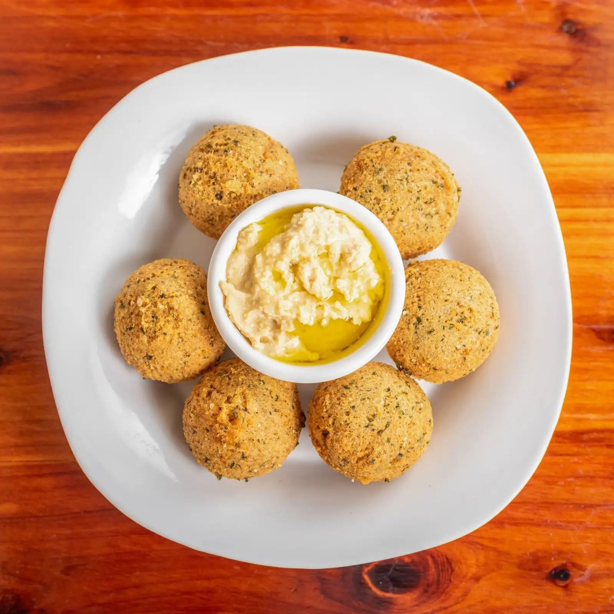 Falafel and Hummus
