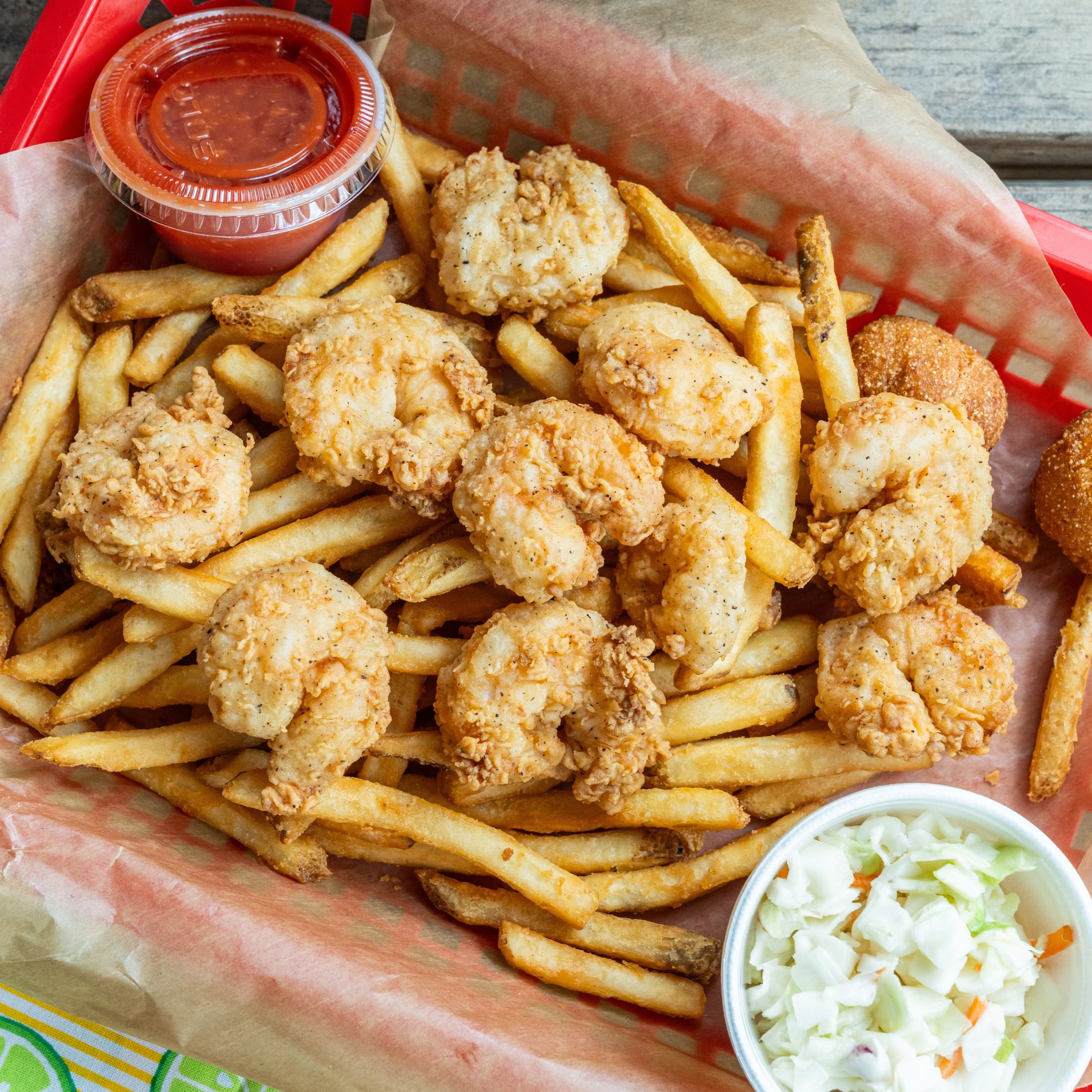 L - Shrimp Basket