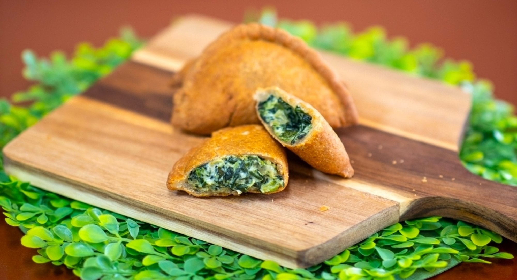 Spinach & Cheese Empanada