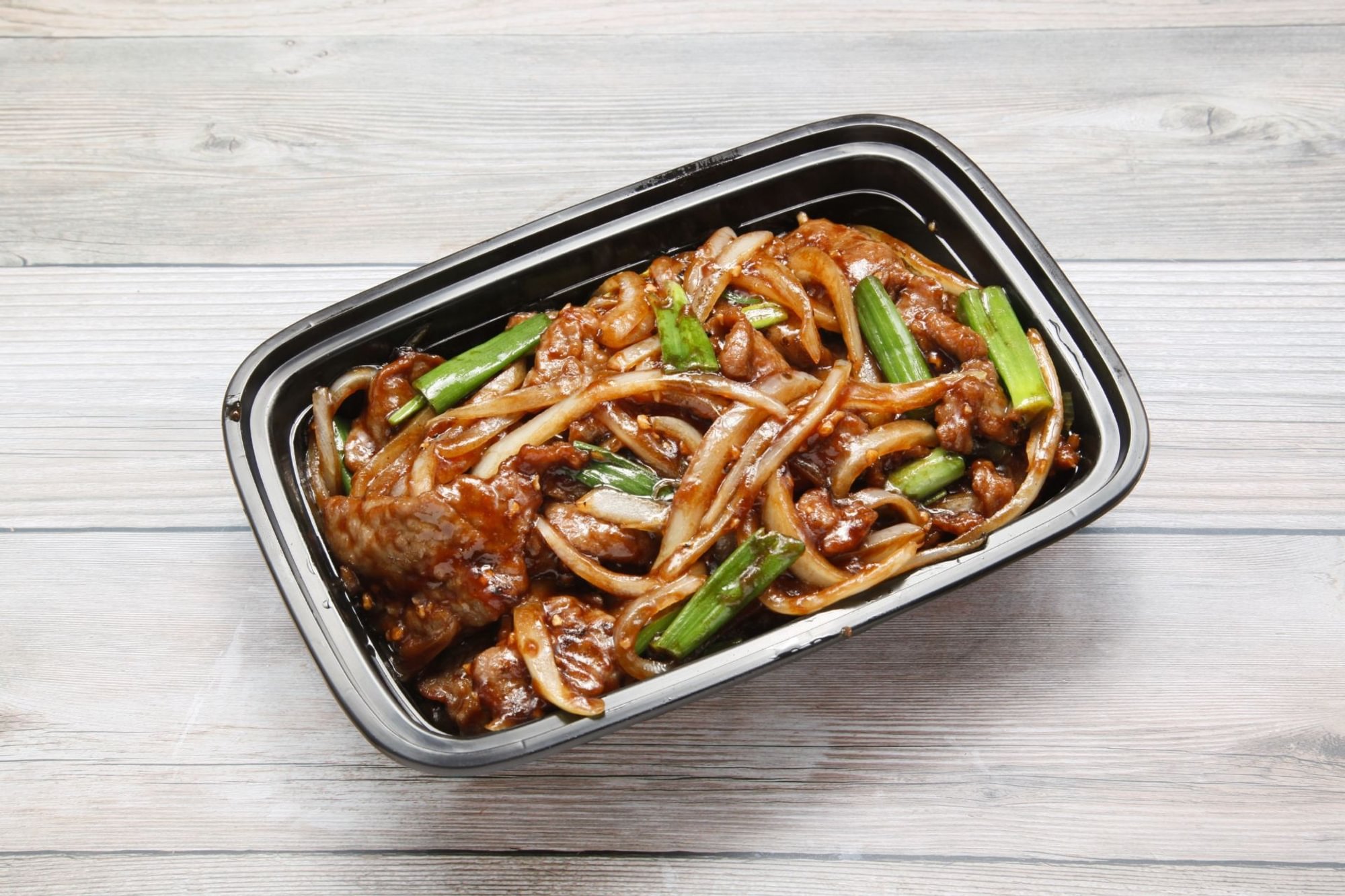 Mongolian beef (dinner) / 葱爆牛肉（晚）