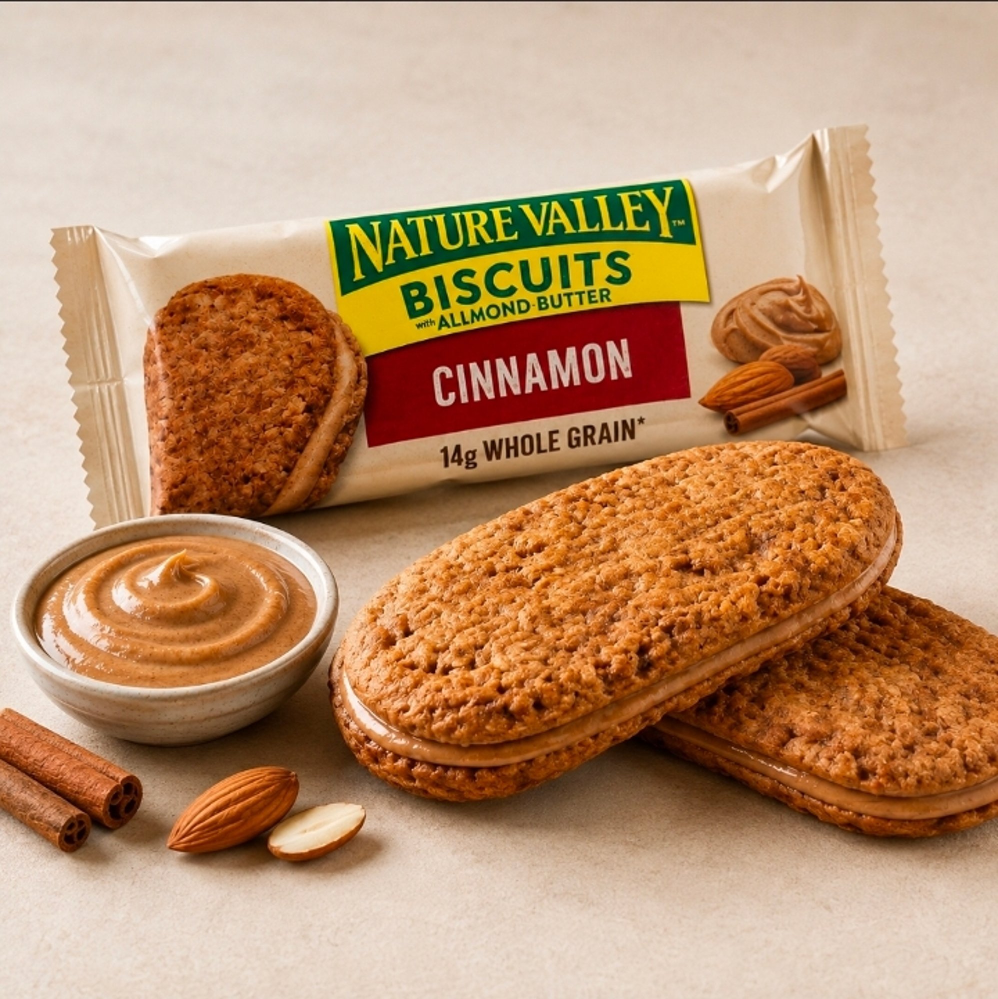 Cinnamon Almond Butter Snack