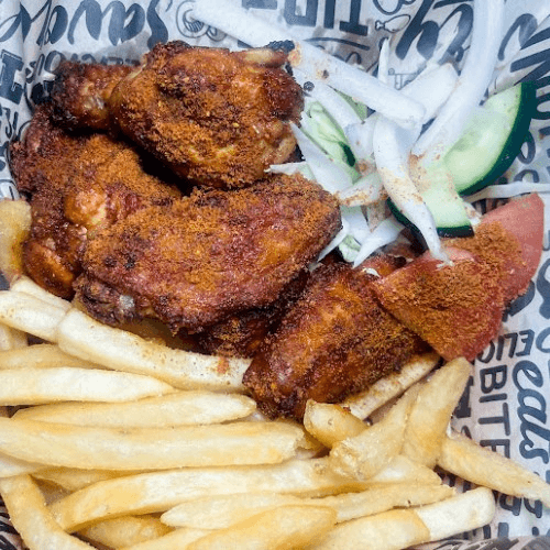 Suya wings