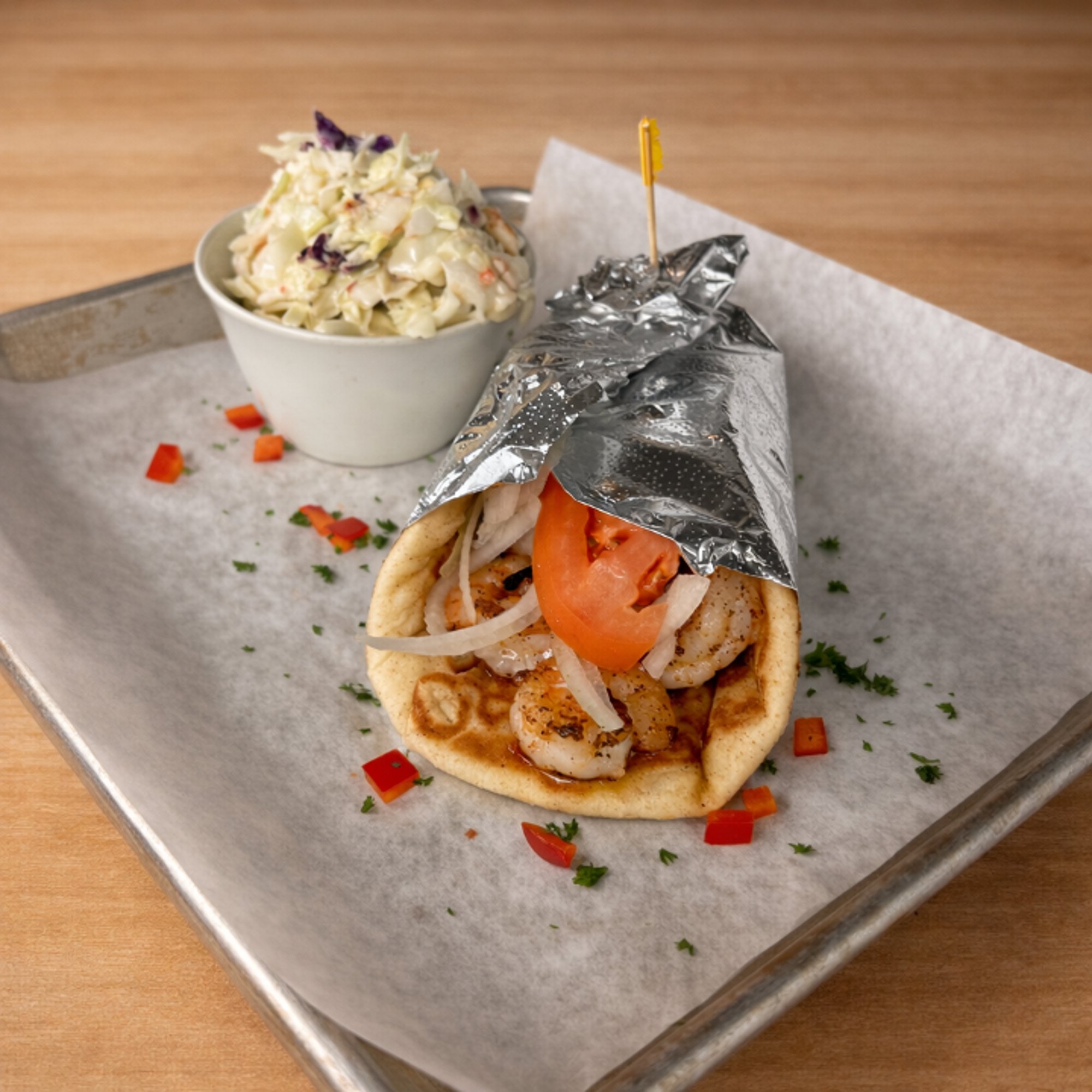 Shrimp Gyro