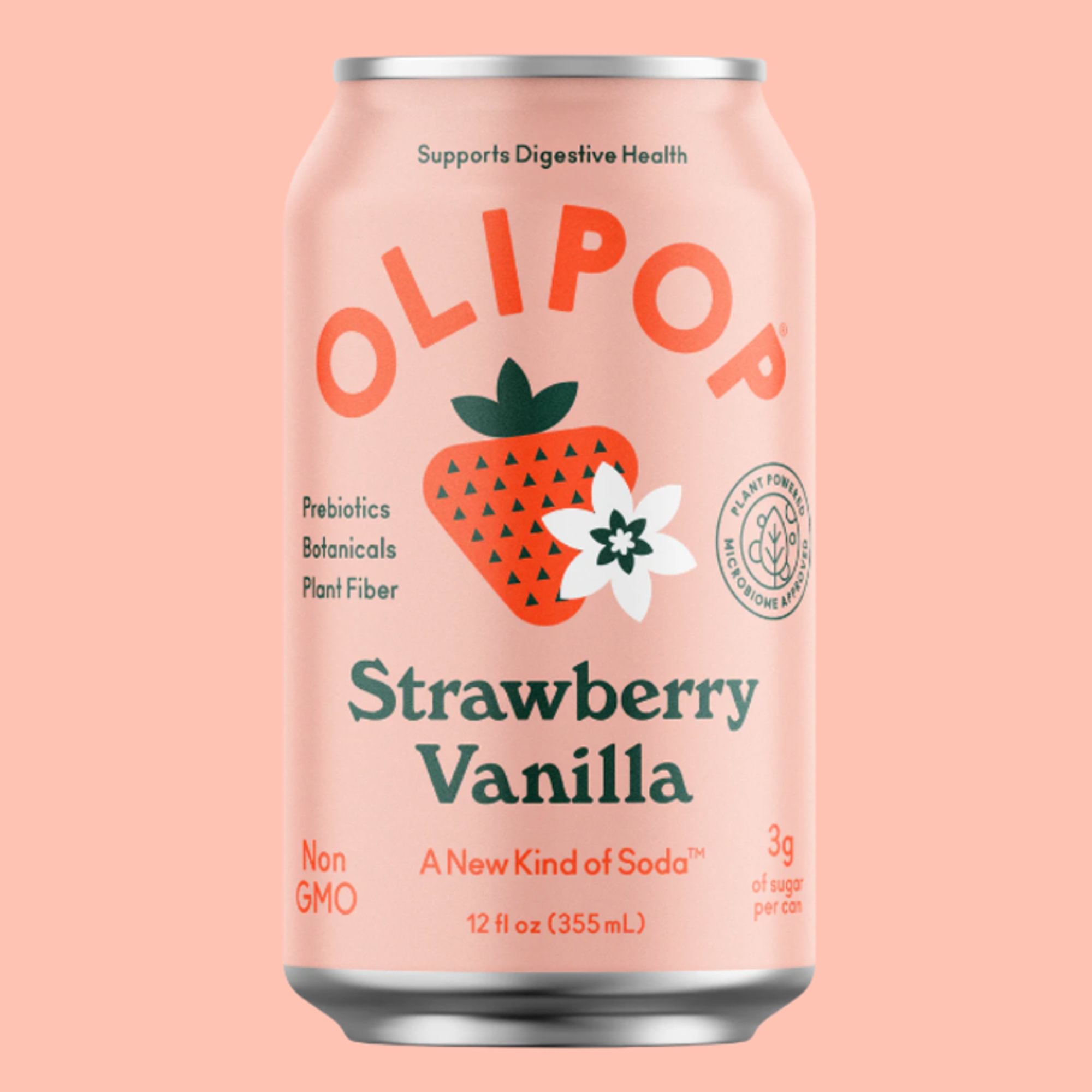 Olipop Strawberry Vanilla