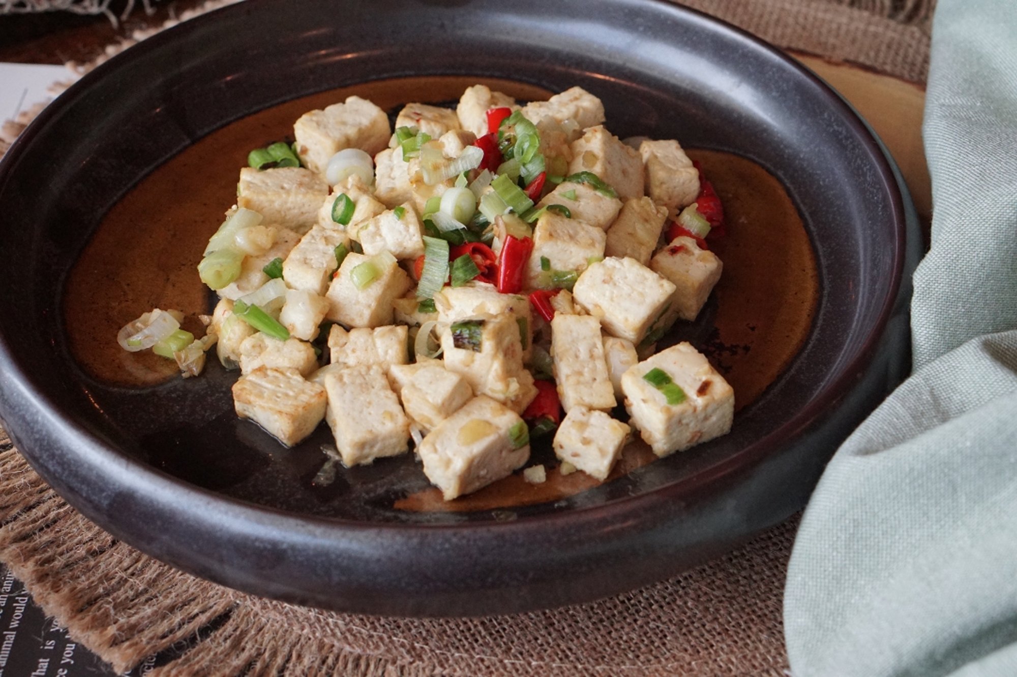 Ginger Chili Tofu