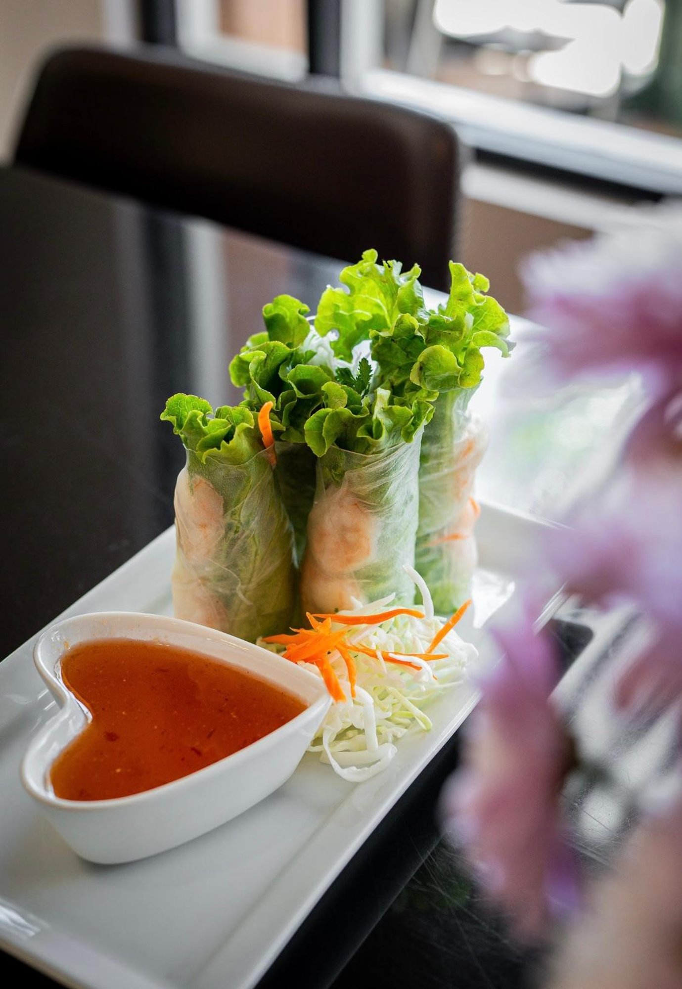 #2A Shrimp Fresh Spring Rolls (4Pcs)
