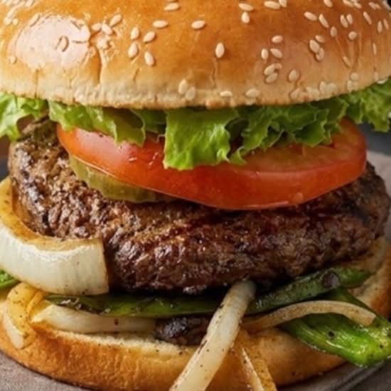 Jalapeno Swiss Burger 14oz.