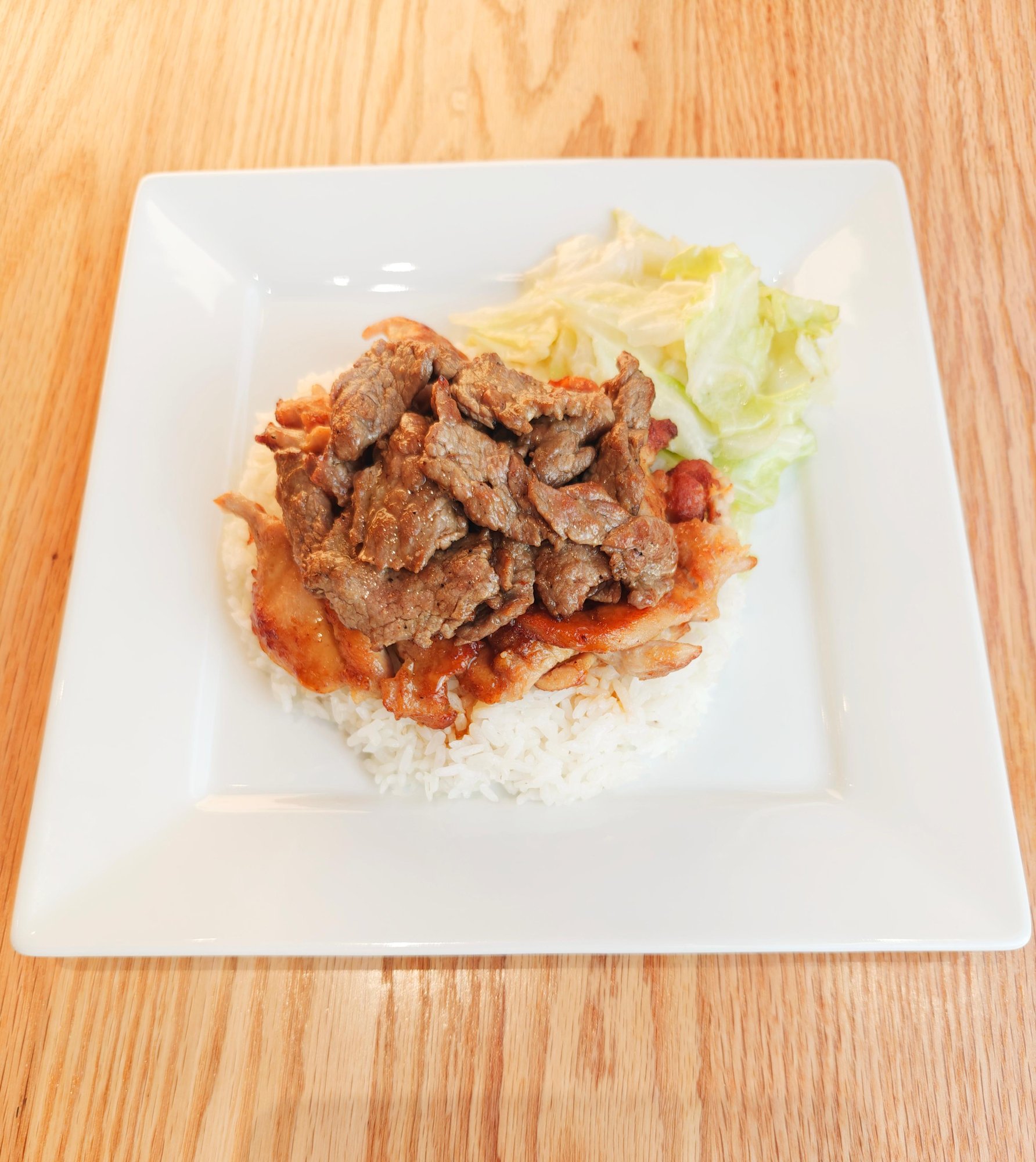 Chicken & Beef Teriyaki