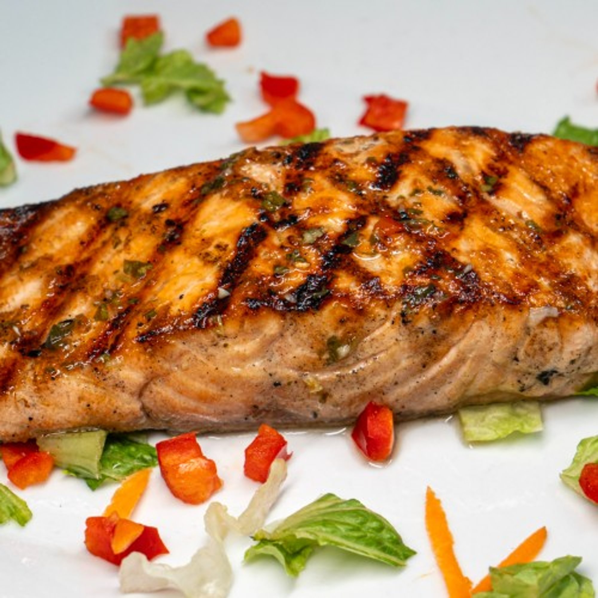 Salmon a La Parrilla