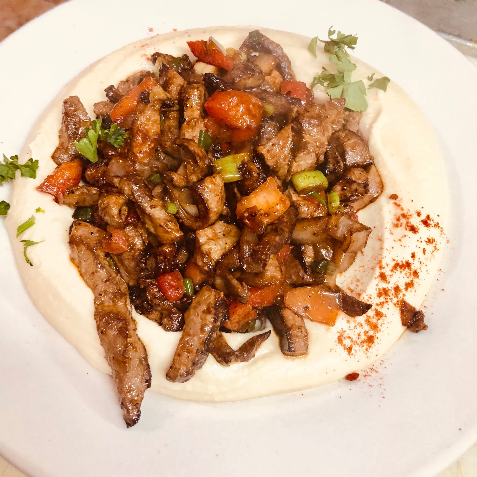 Liver w Hummus
