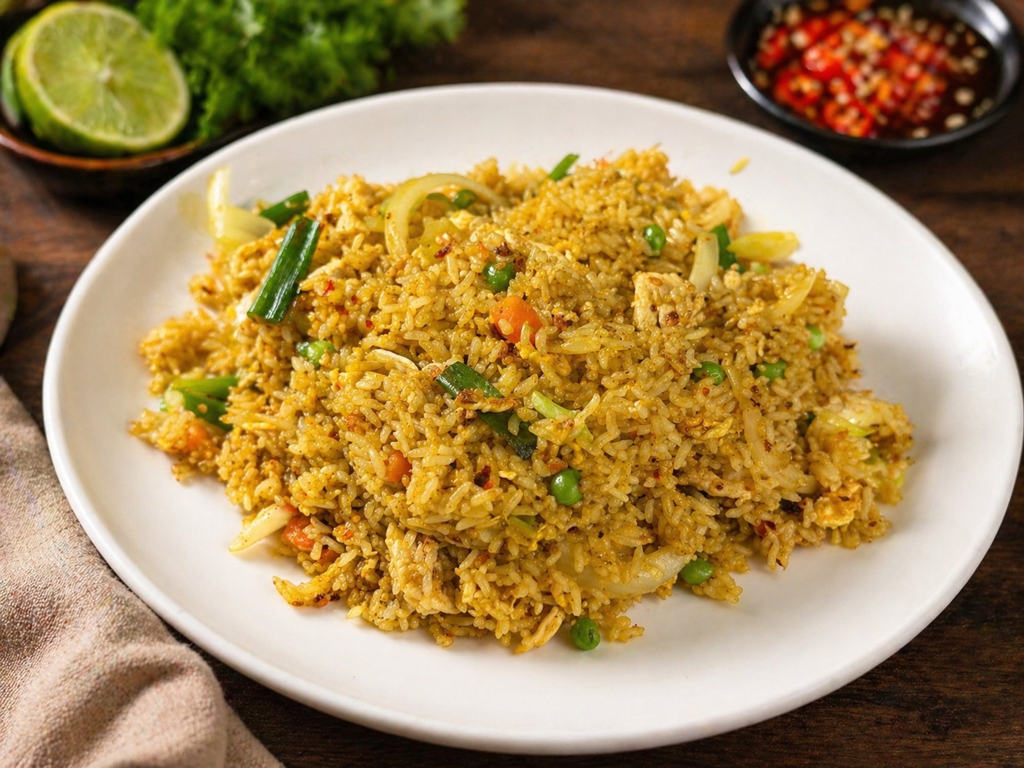 Yellow Curry Fried Rice