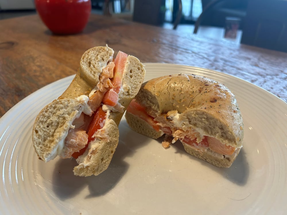 Smoked Salmon Bagel