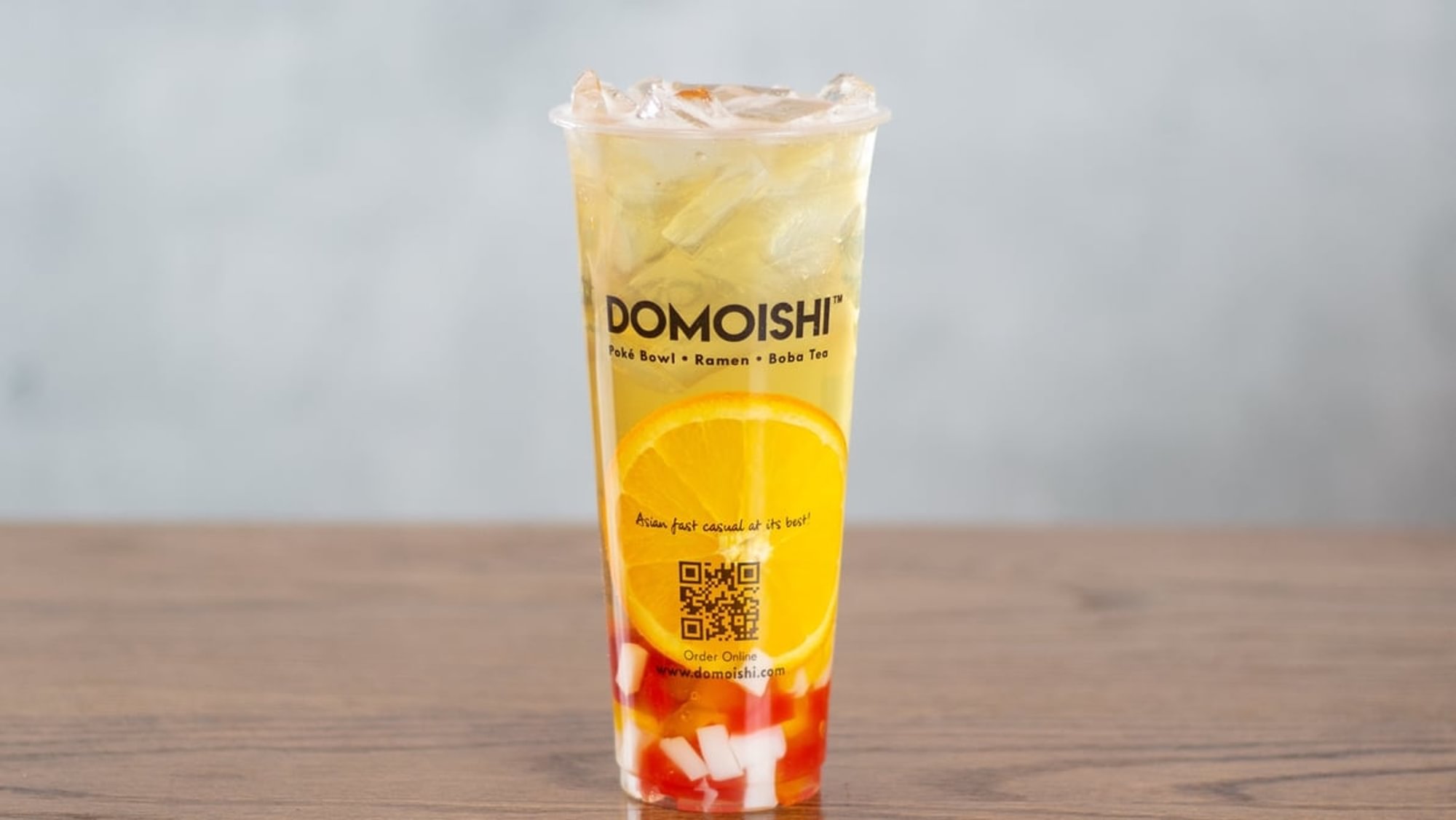 Golden fruit tea