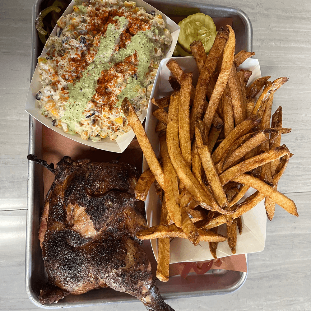 Half Chicken Plate