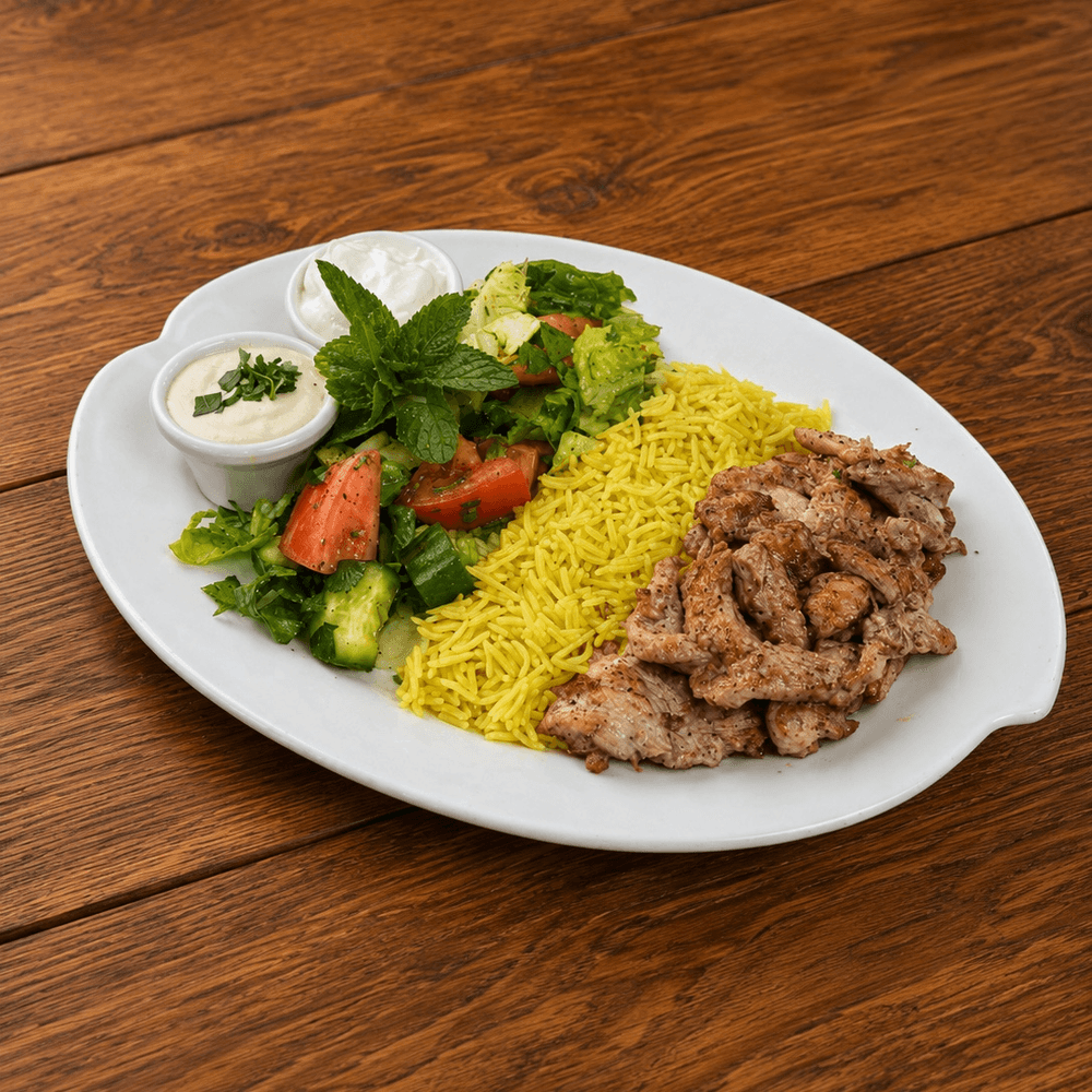 Shawarma (chicken or beef) lunch special