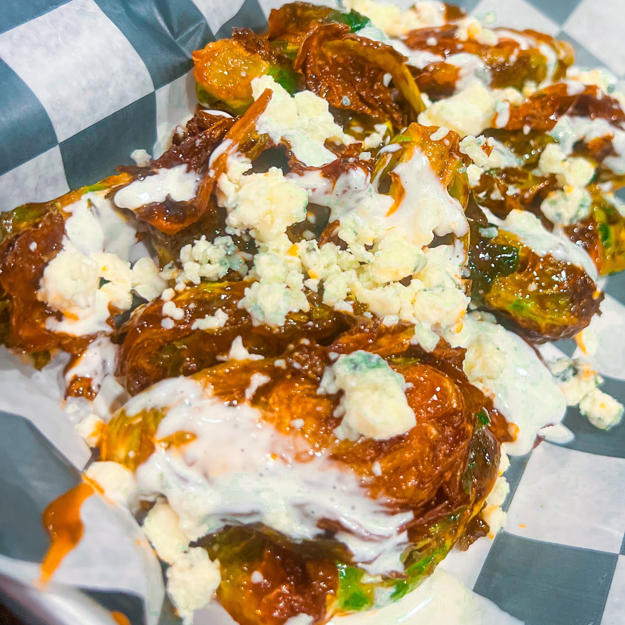 Sweet Buffalo Brussel Sprouts