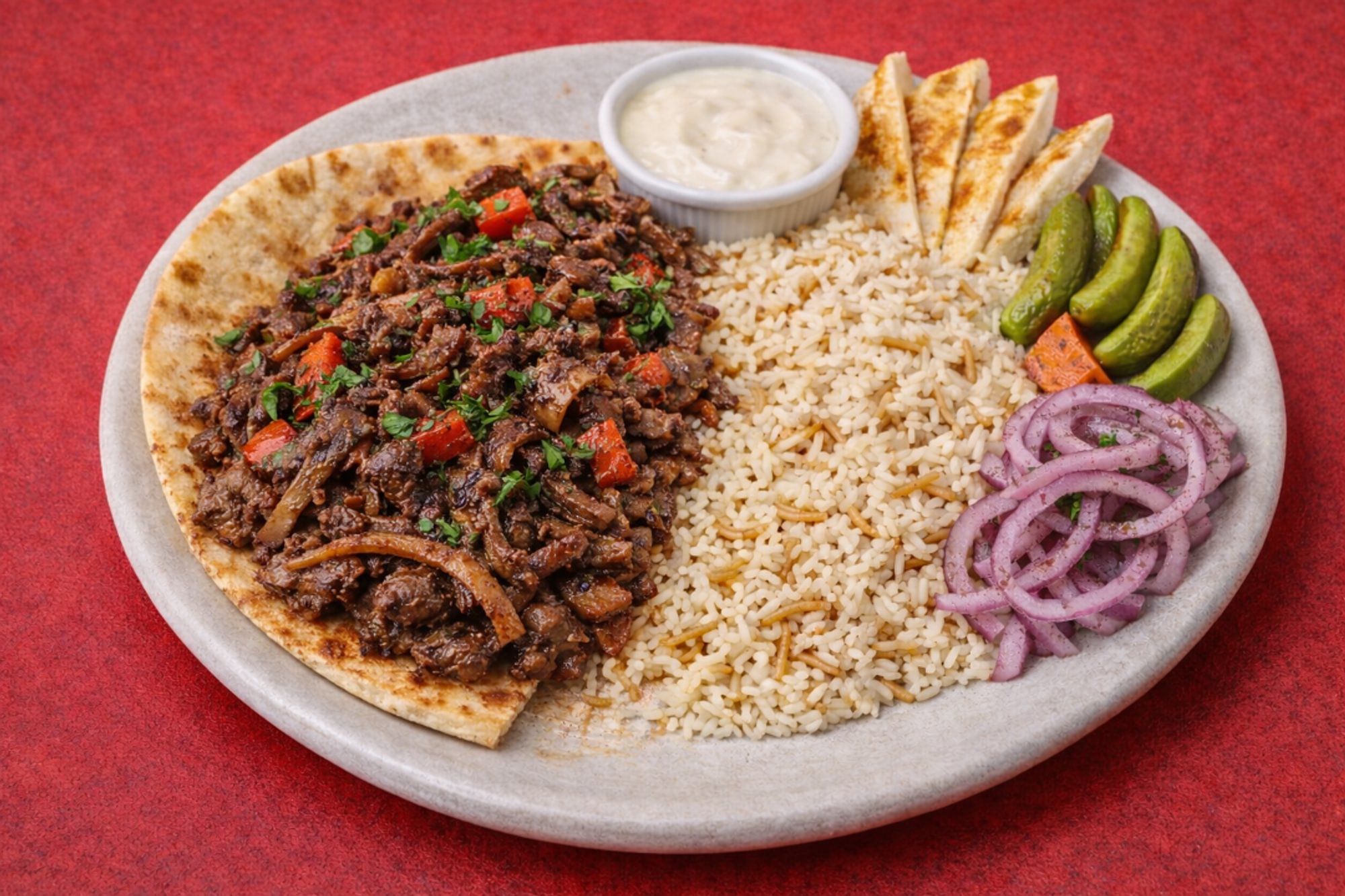 Lamb Shawarma Entree