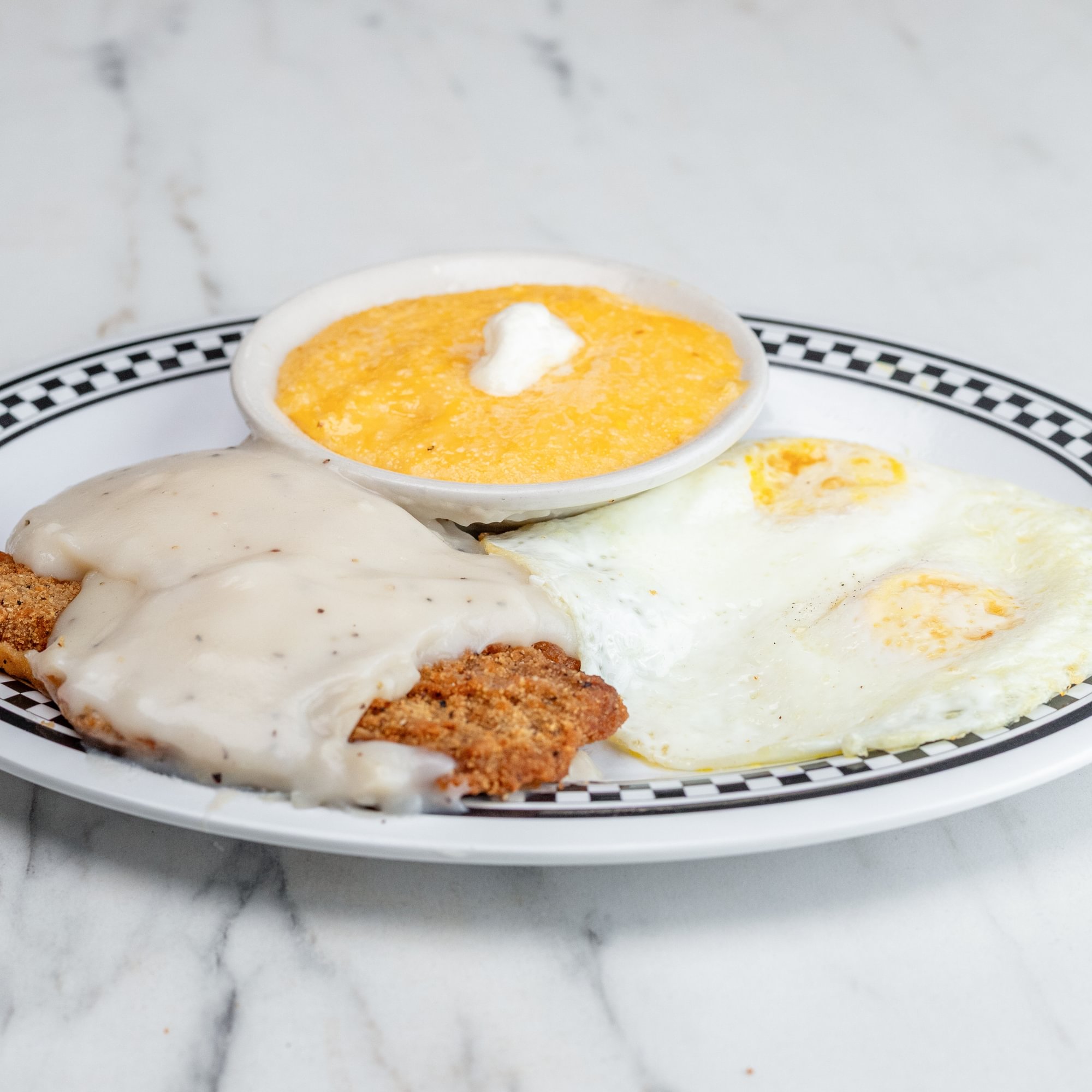 Country Fried Steak & Eggs