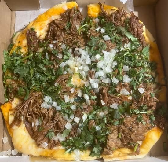 Birria Pizza