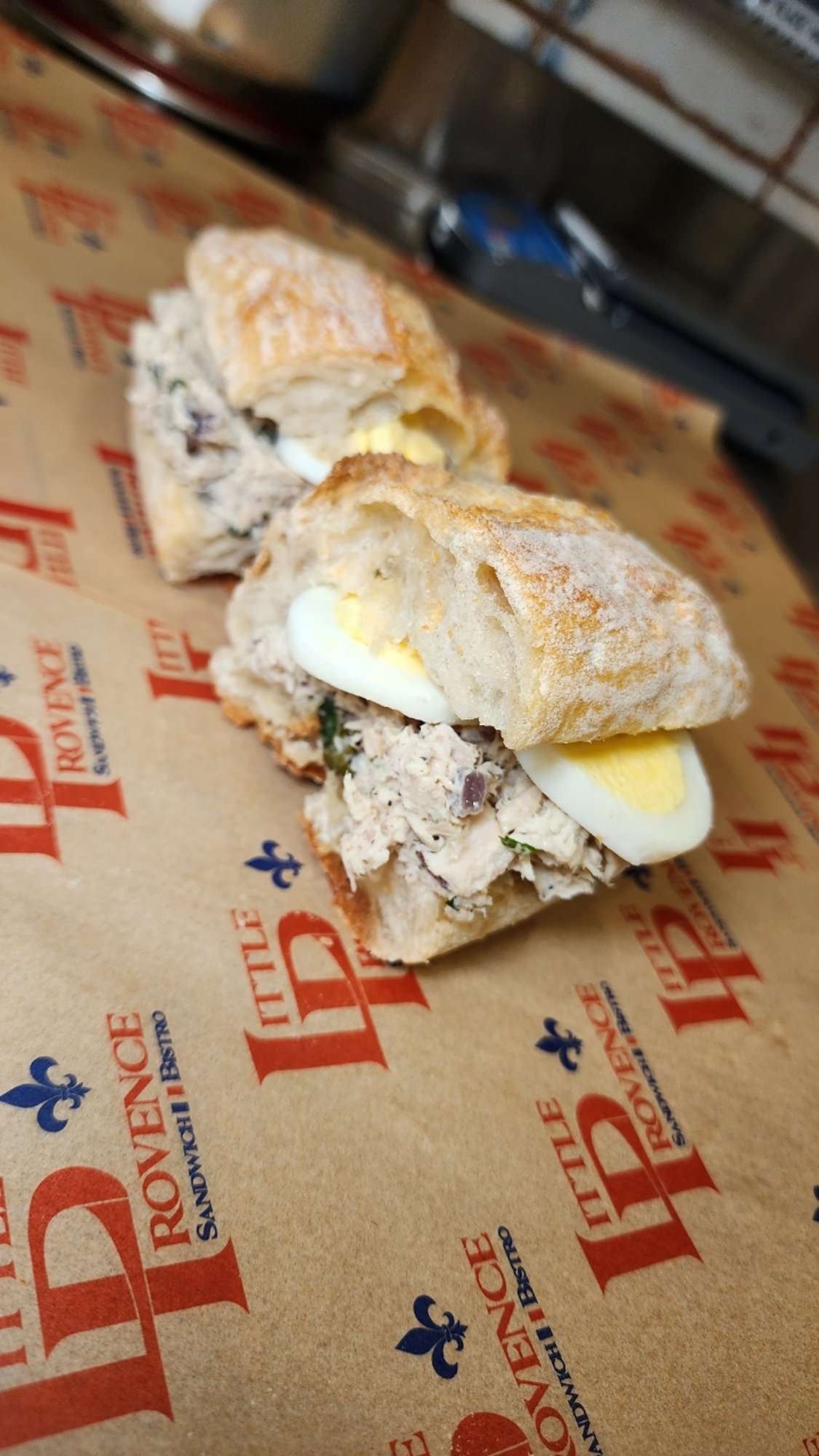 Tuna Nicoise Sandwich