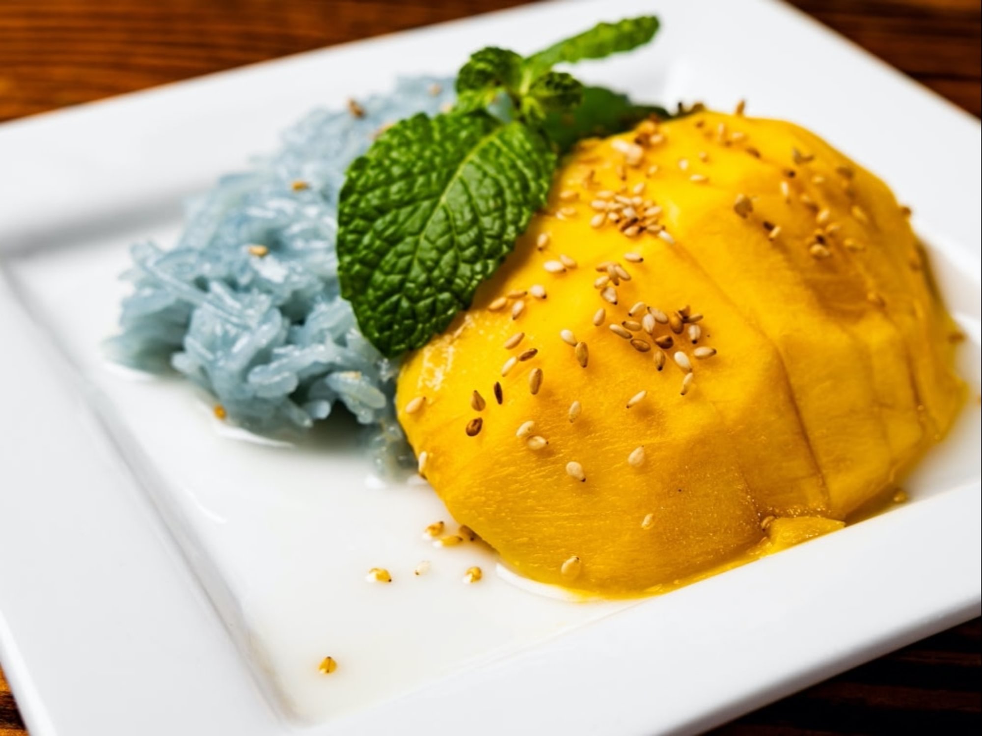 Sweet Mango with Sticky Rice (Seasonal)