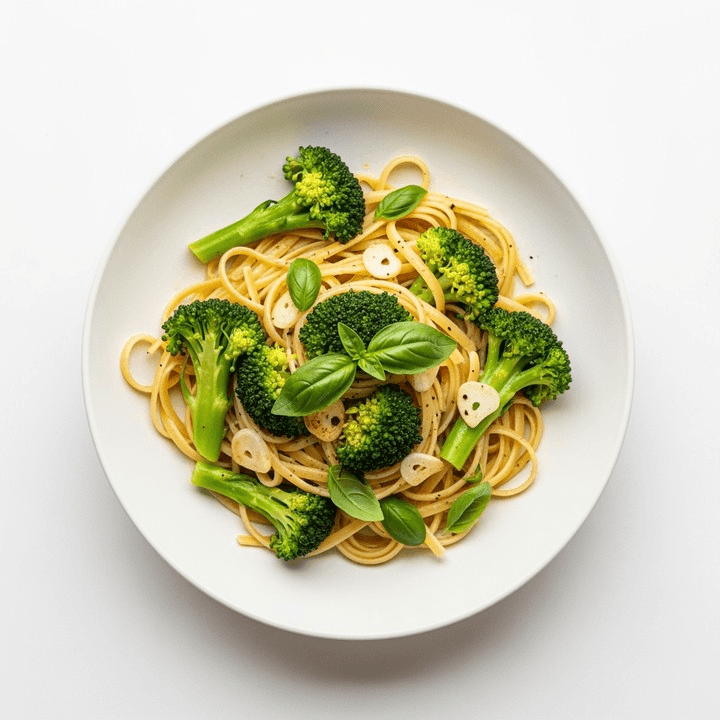 Broccoli Over Pasta Garlic & Oil