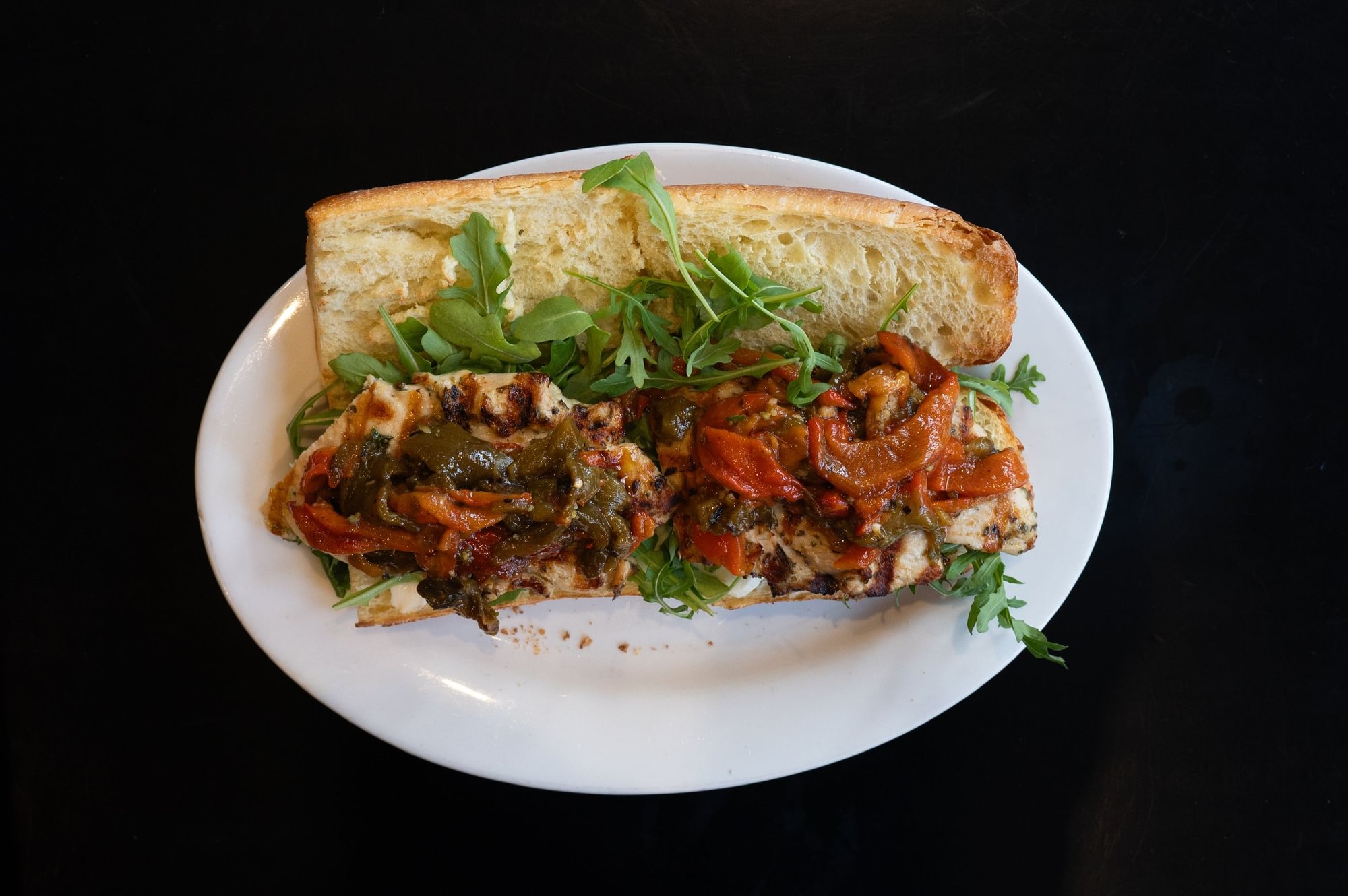 Roasted Peppers Sandwich