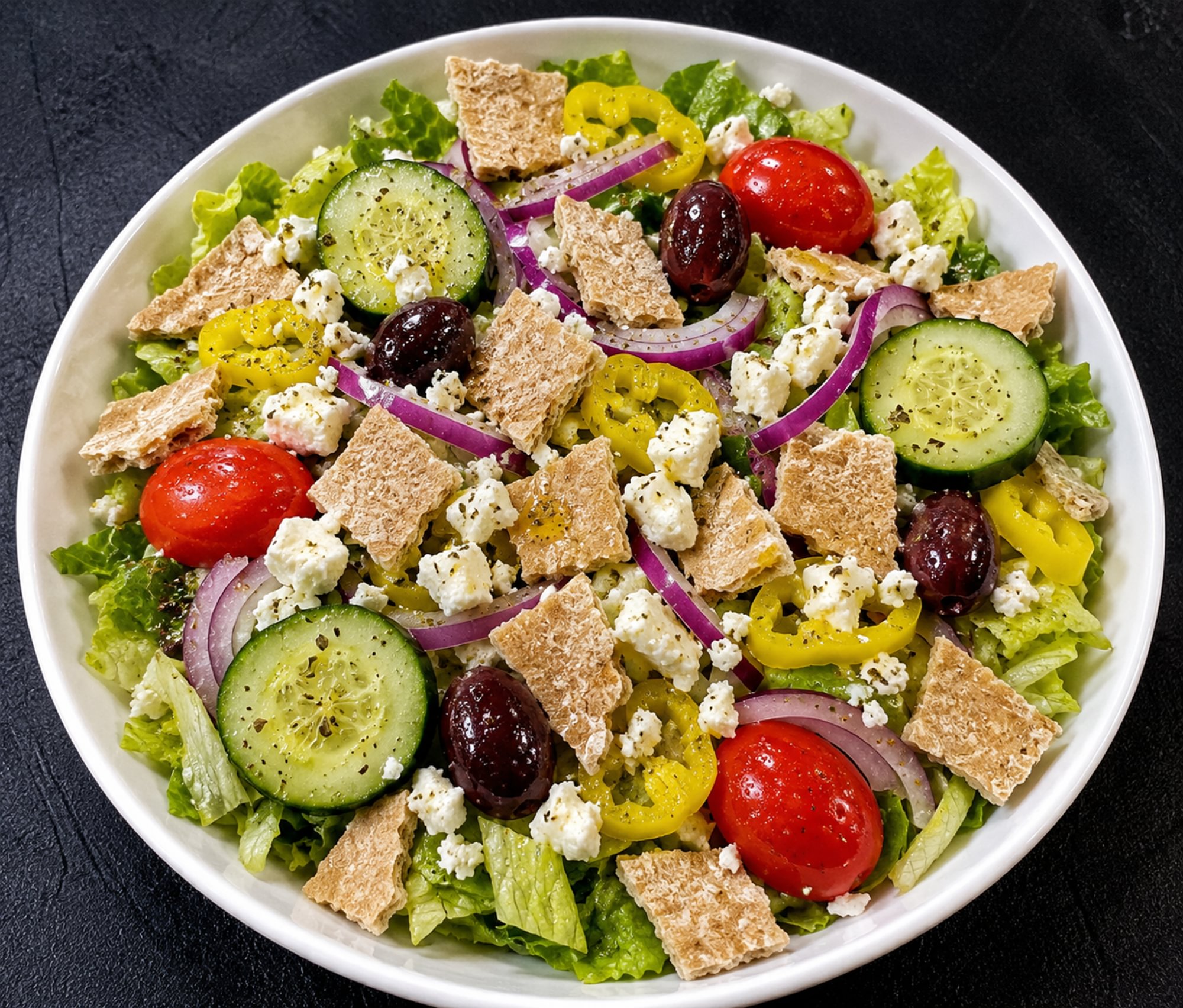 Chicken Gyro Salad