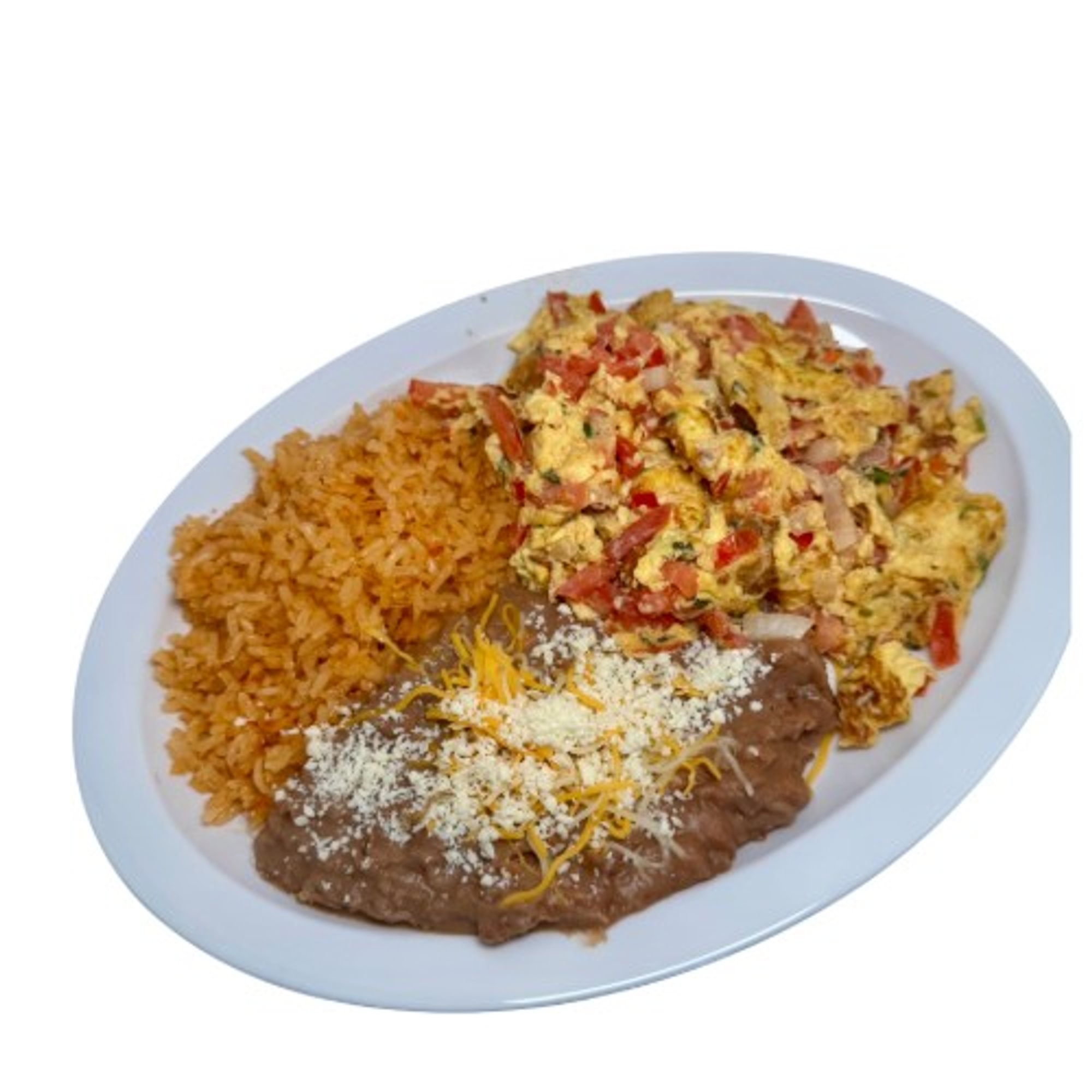 Huevos a la Mexicana Plate