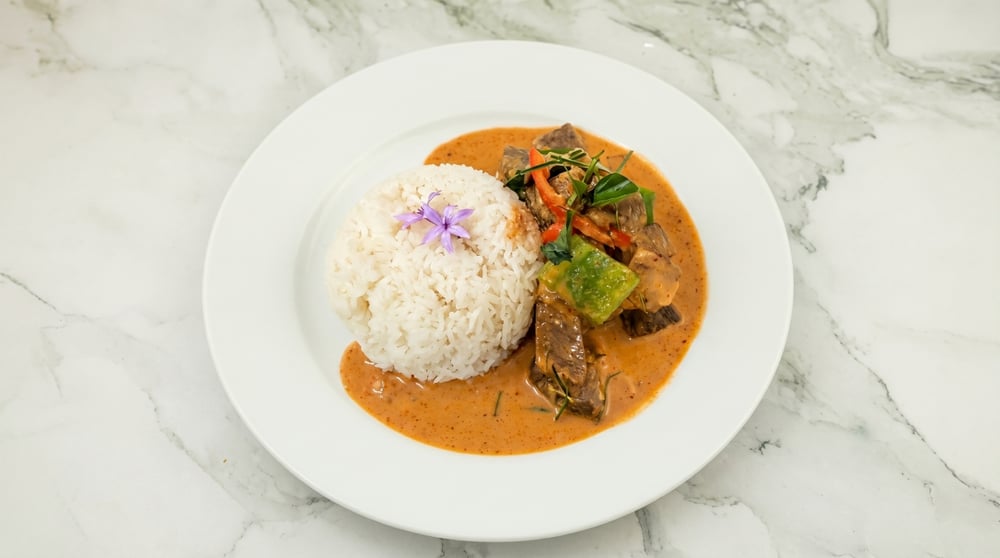 E1 Stewed Beef with Panang Curry