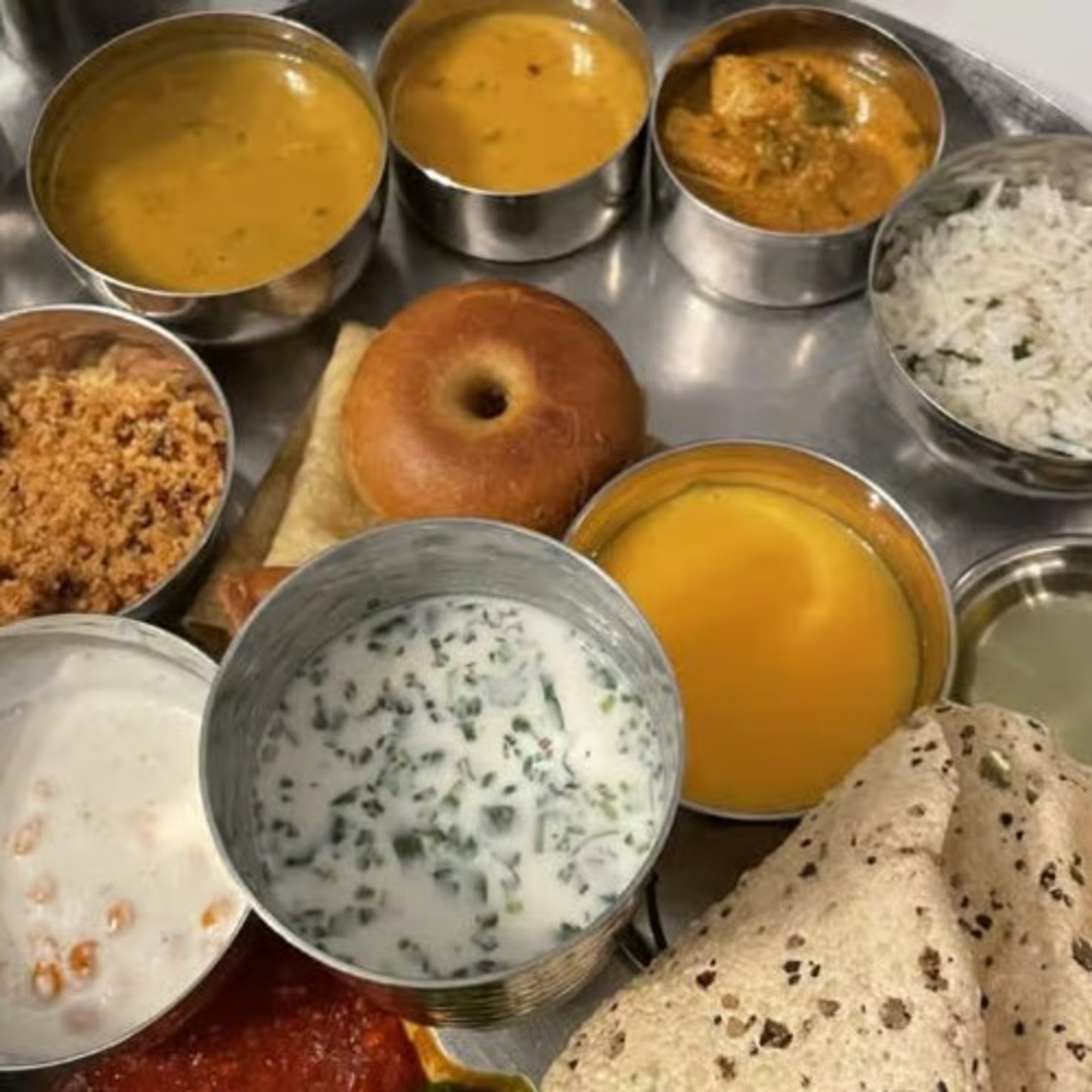 Authentic Rajasthani Thali