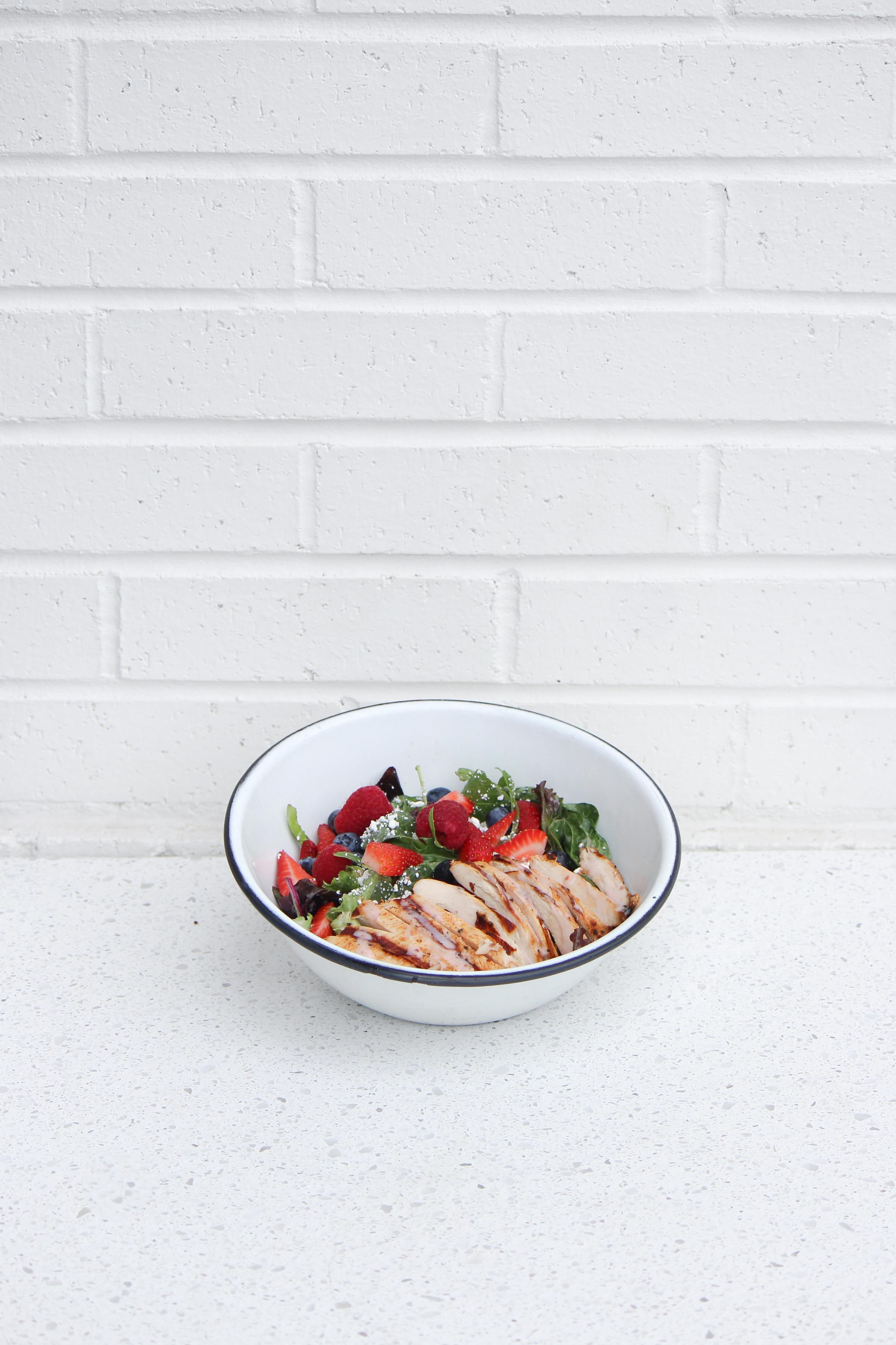 Mixed Berry Chicken Salad