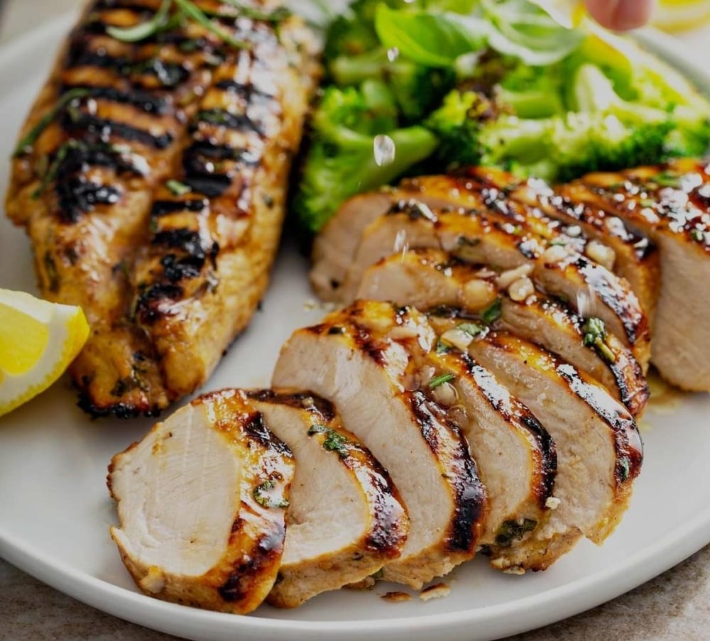 Grilled Chicken Cutlets Plate