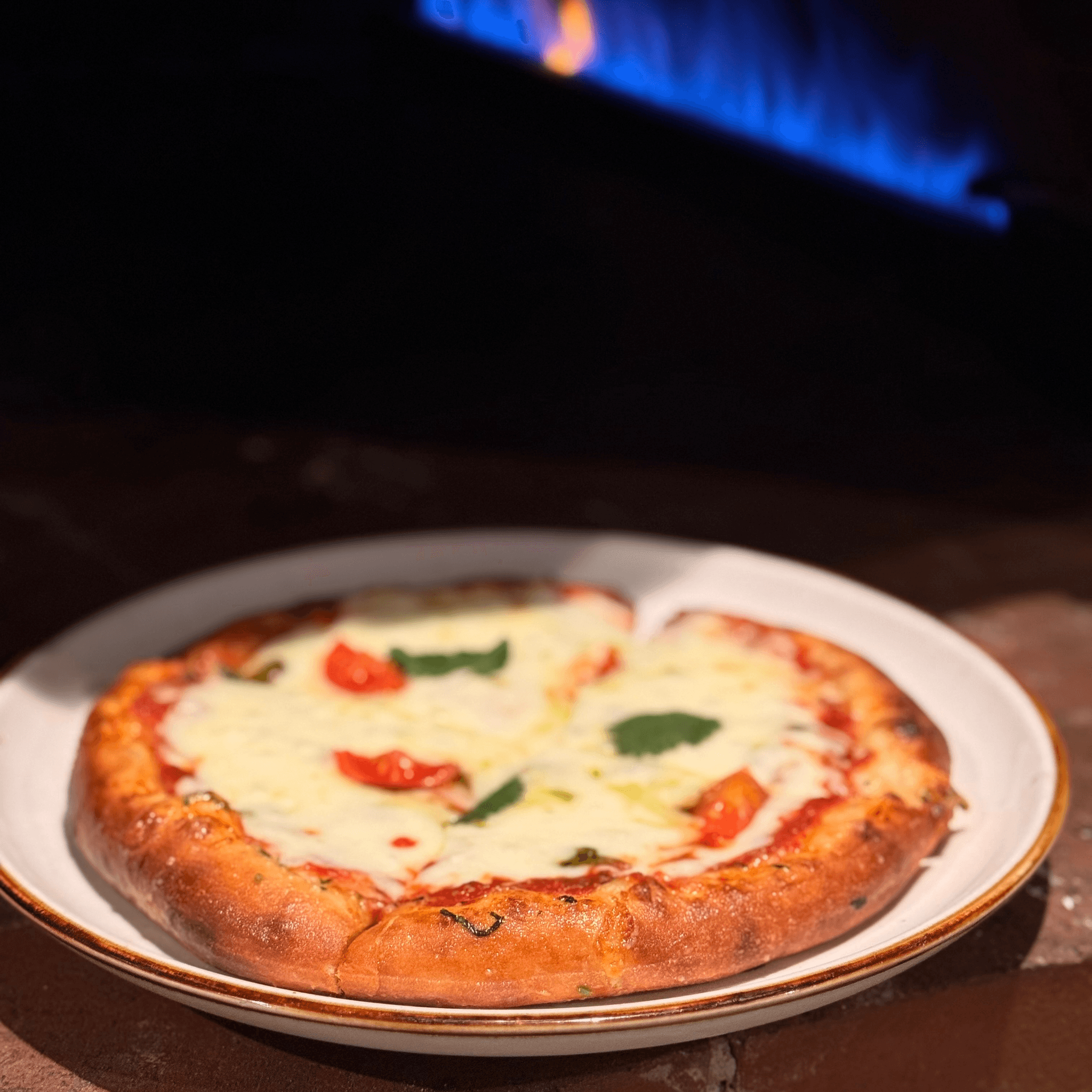 Margherita pizza