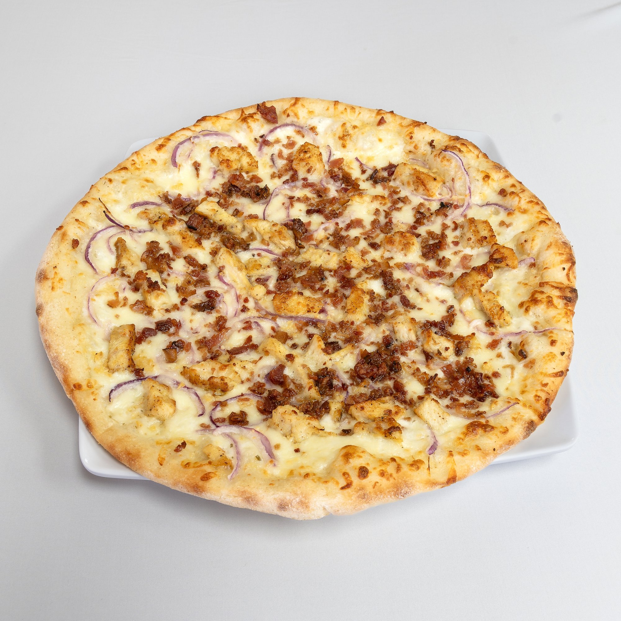 White Chicken Pizza