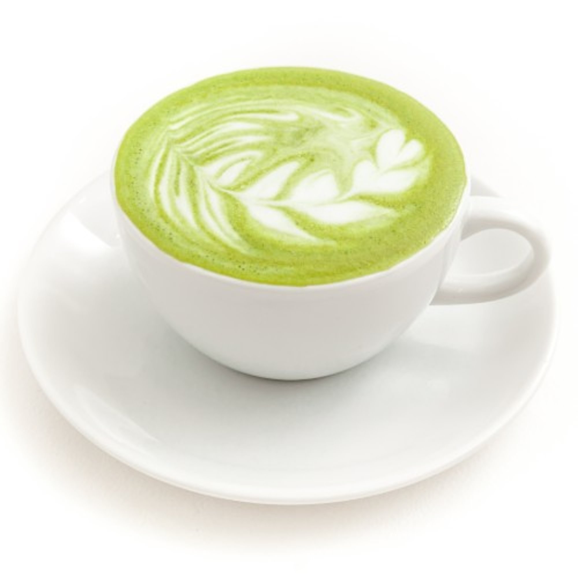 Hot Green Tea Matcha Latte