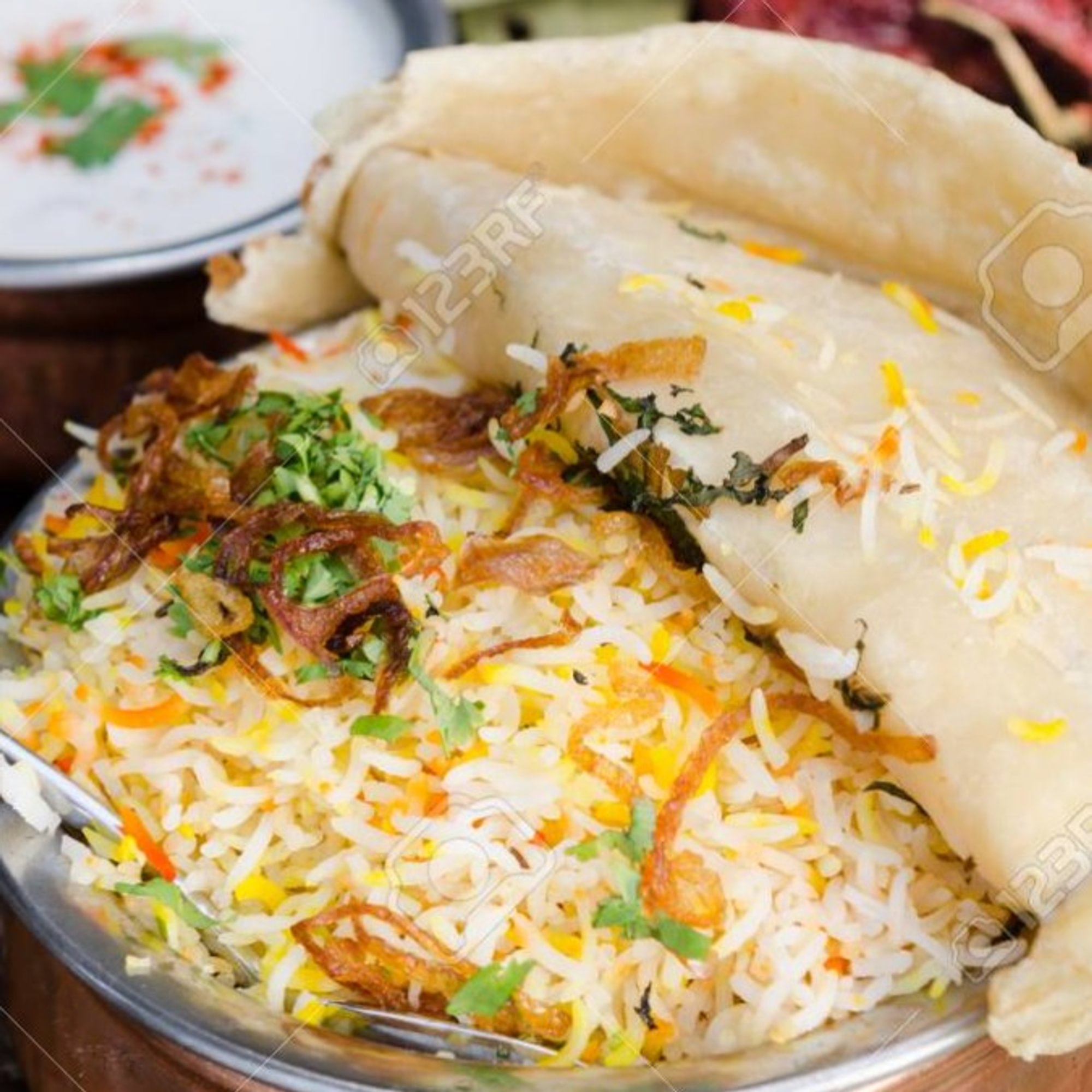Parda Chicken Biryani