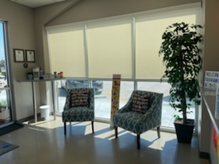 Check out our Roller Shades at Granny and Dots Child Care and Early Learning Academy. They come in various fabrics, weaves, and textures. They're also available in various light-filtering and room-darkening solutions to suit any space or room.