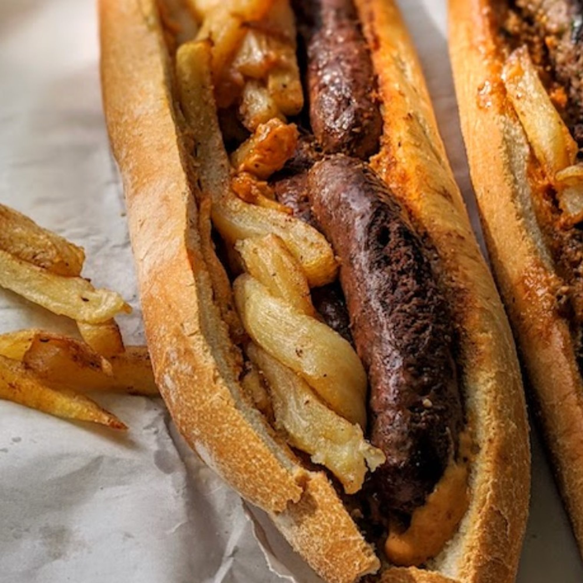 Merguez Frites Sandwich
